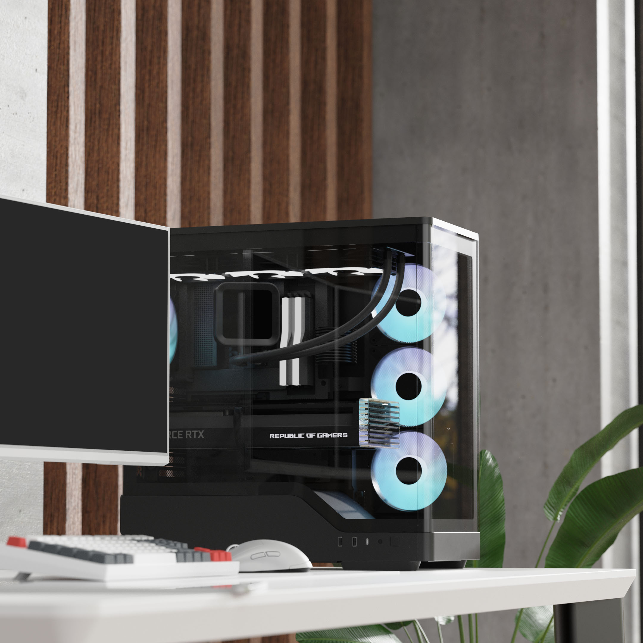 Aerocool - Caixa Aerocool P500A Mid-Tower Preto