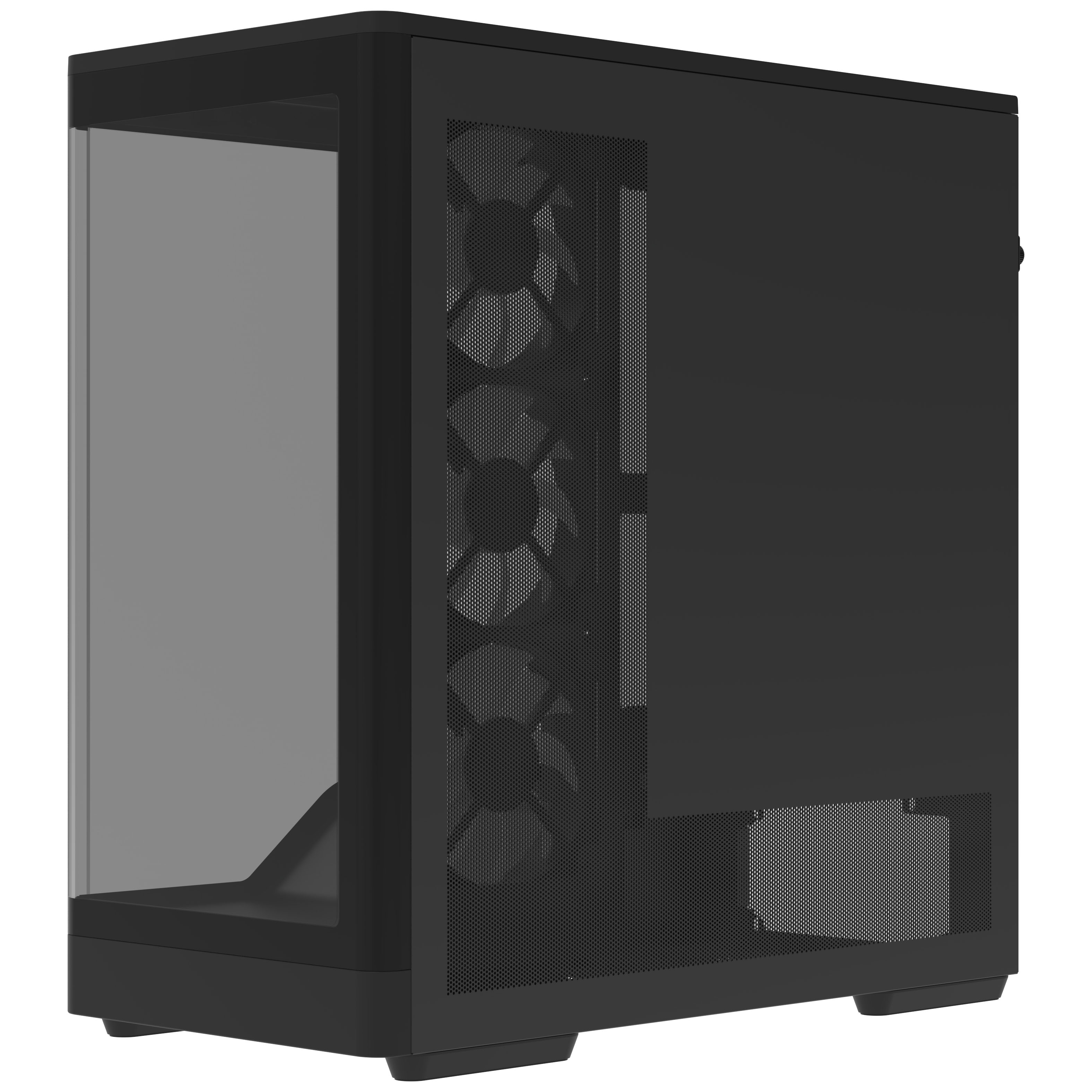 Aerocool - Caixa Aerocool P500A Mid-Tower Preto