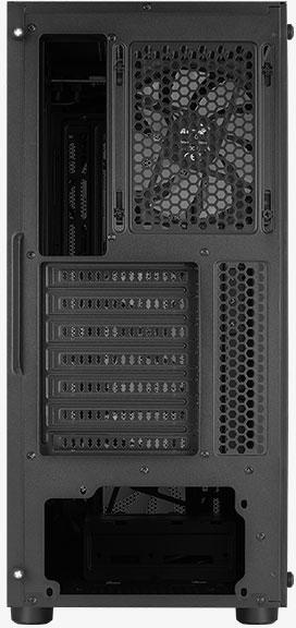 Aerocool - Caixa ATX Aerocool Falcon ARGB Vidro Temperado Preto