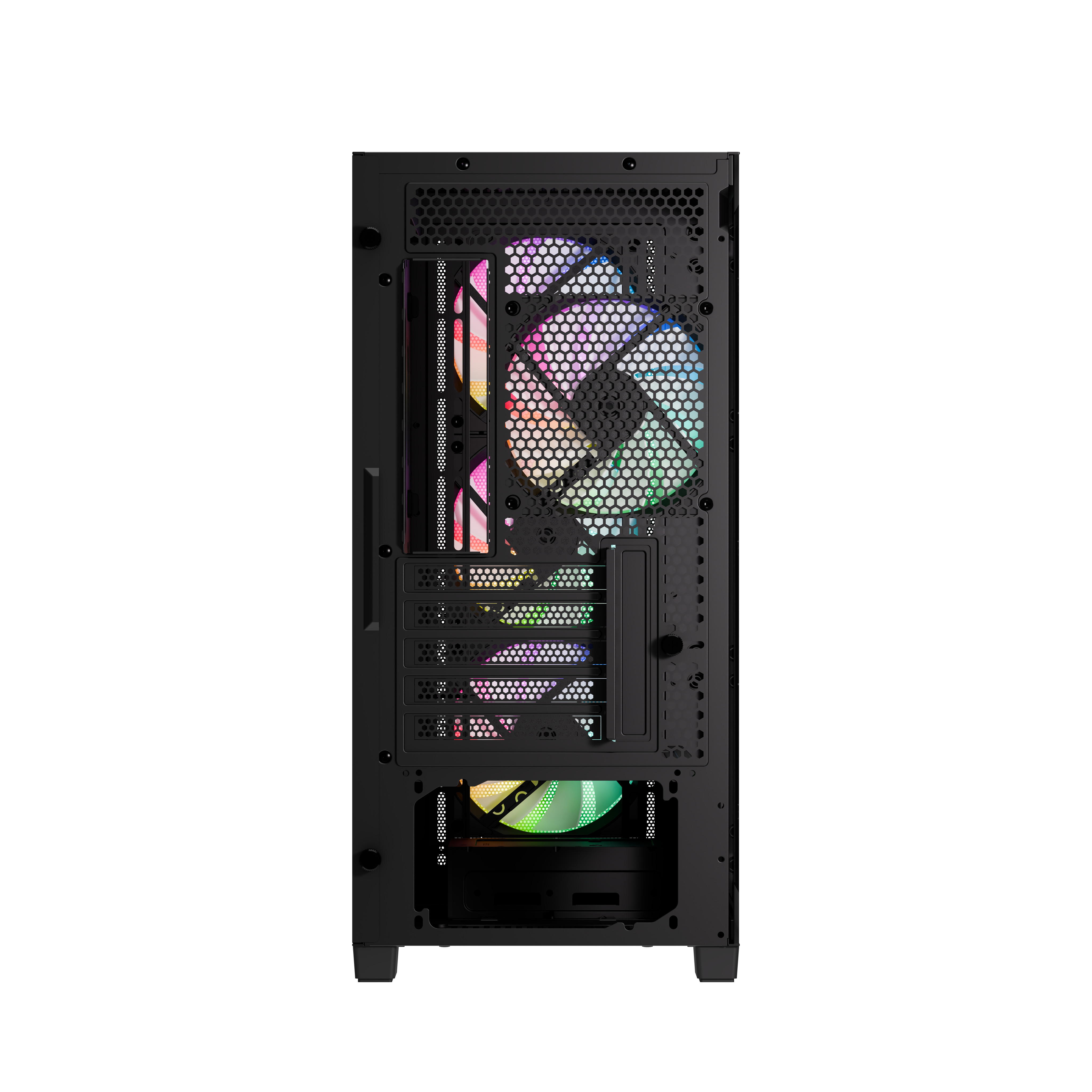 Aerocool - Caixa Micro-ATX Aerocool B310A Flow ARGB Vidro Temperado Preto