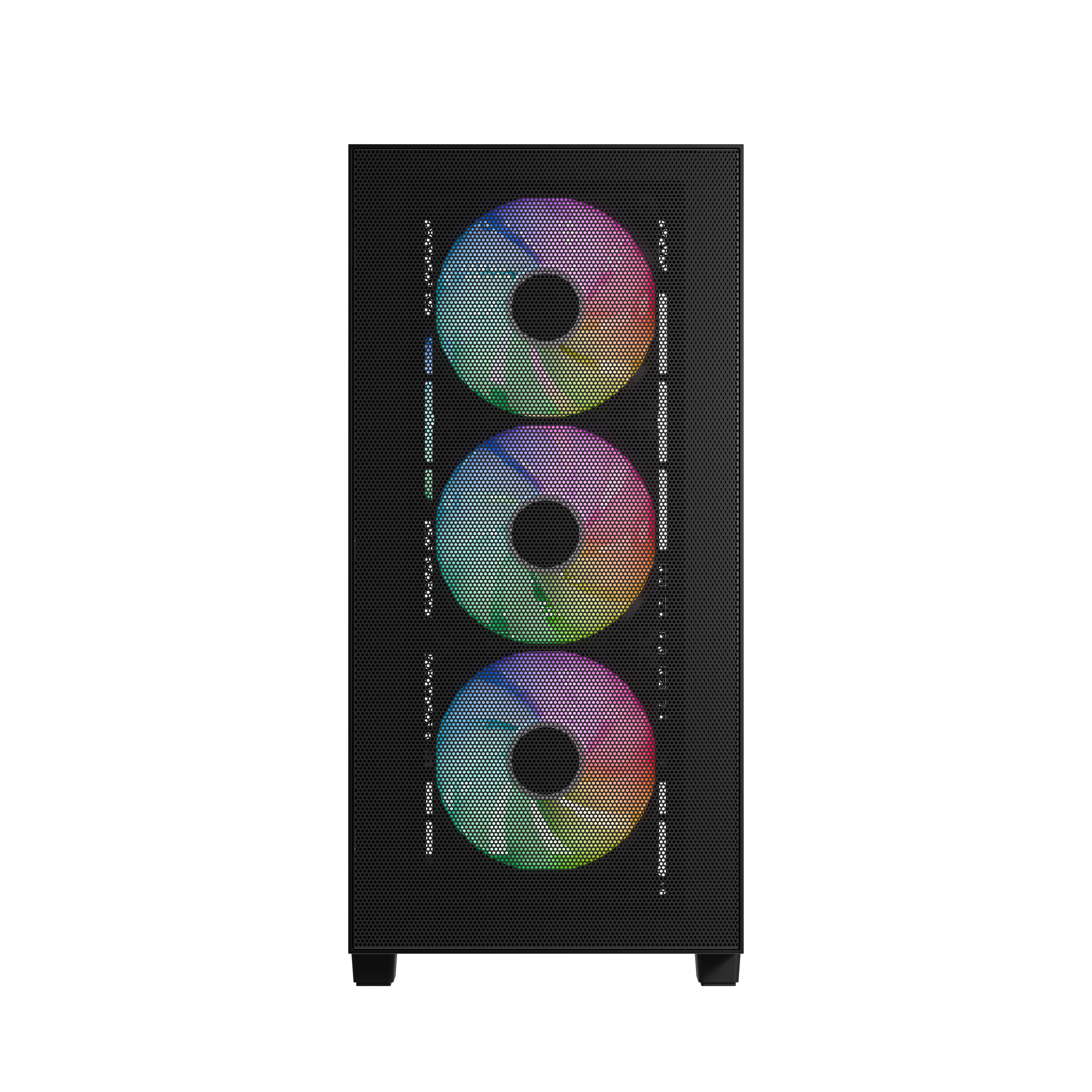 Aerocool - Caixa Micro-ATX Aerocool B310A Flow ARGB Vidro Temperado Preto