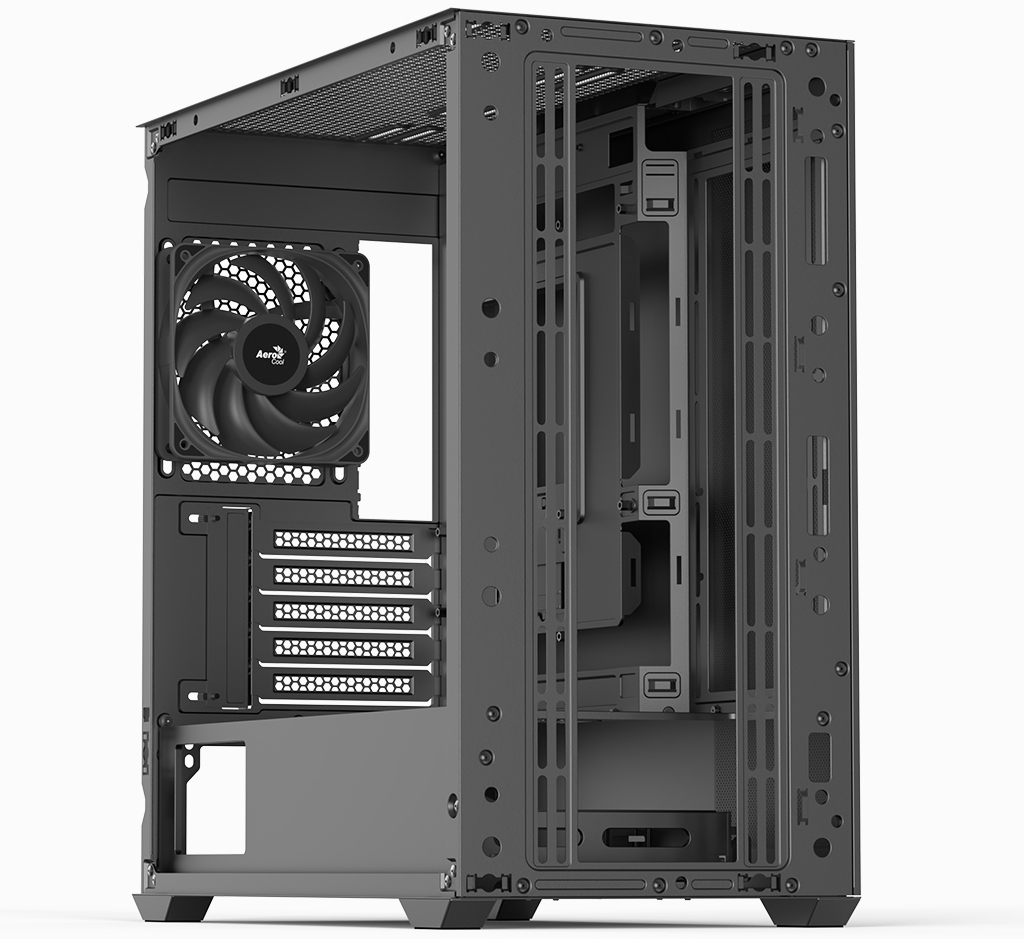 Aerocool - Caixa Micro-ATX Aerocool D301A ARGB Vidro Temperado Preto