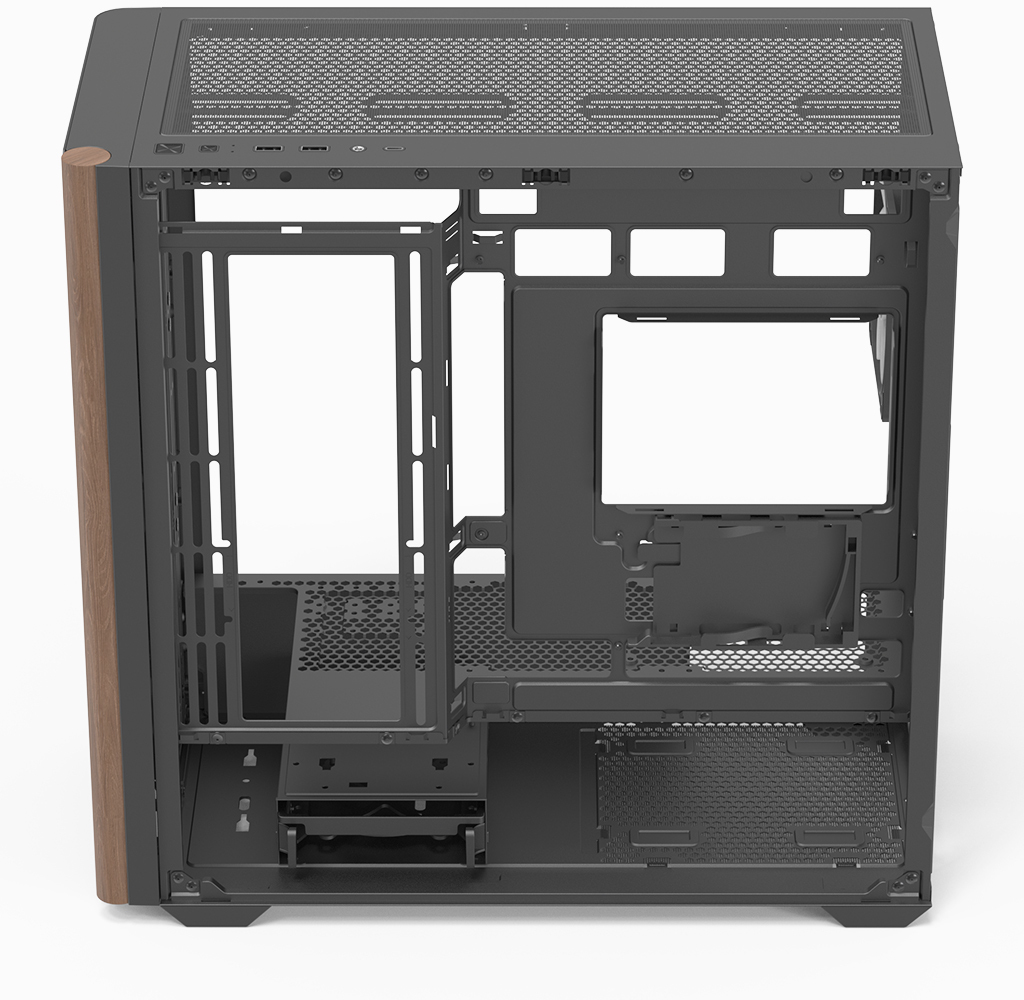 Aerocool - Caixa Micro-ATX Aerocool D301A ARGB Vidro Temperado Preto