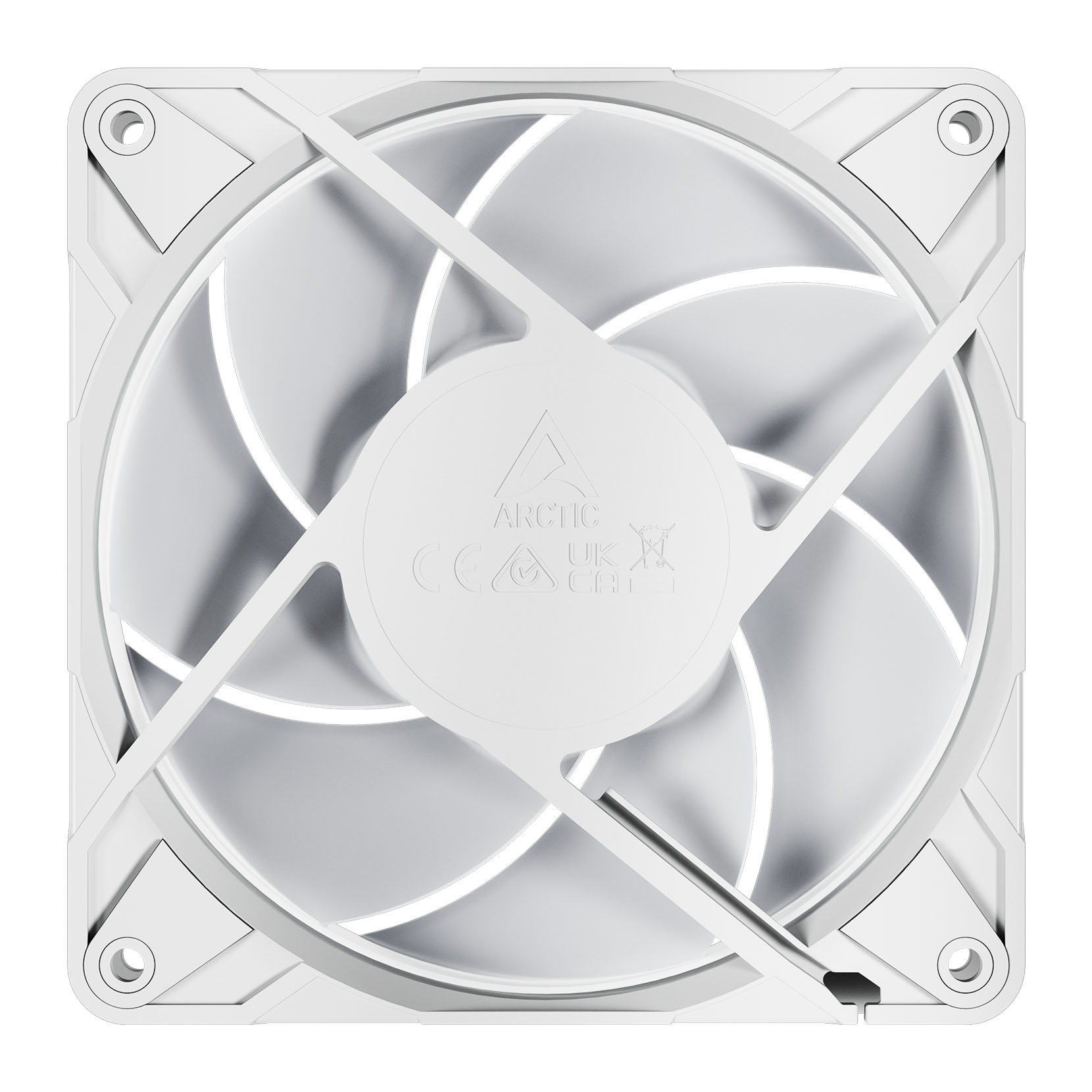 Arctic - Ventoinha Arctic P12 PRO PWM PST ARGB 120mm - Branco