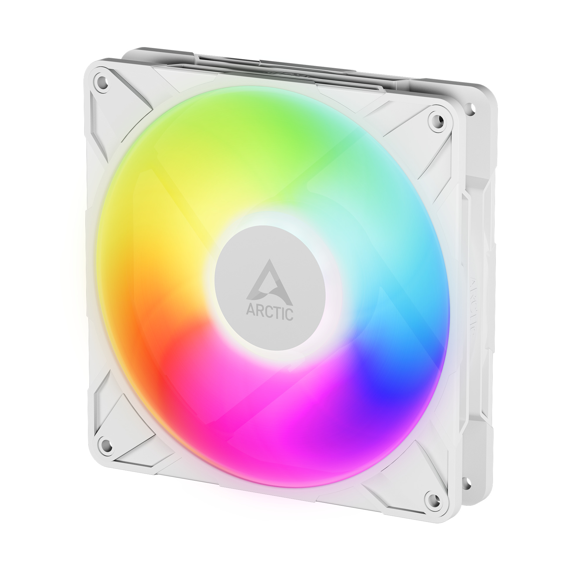 Arctic - Ventoinha Arctic P14 PRO PWM A-RGB 140mm - Preto (Pack 3) - Branco