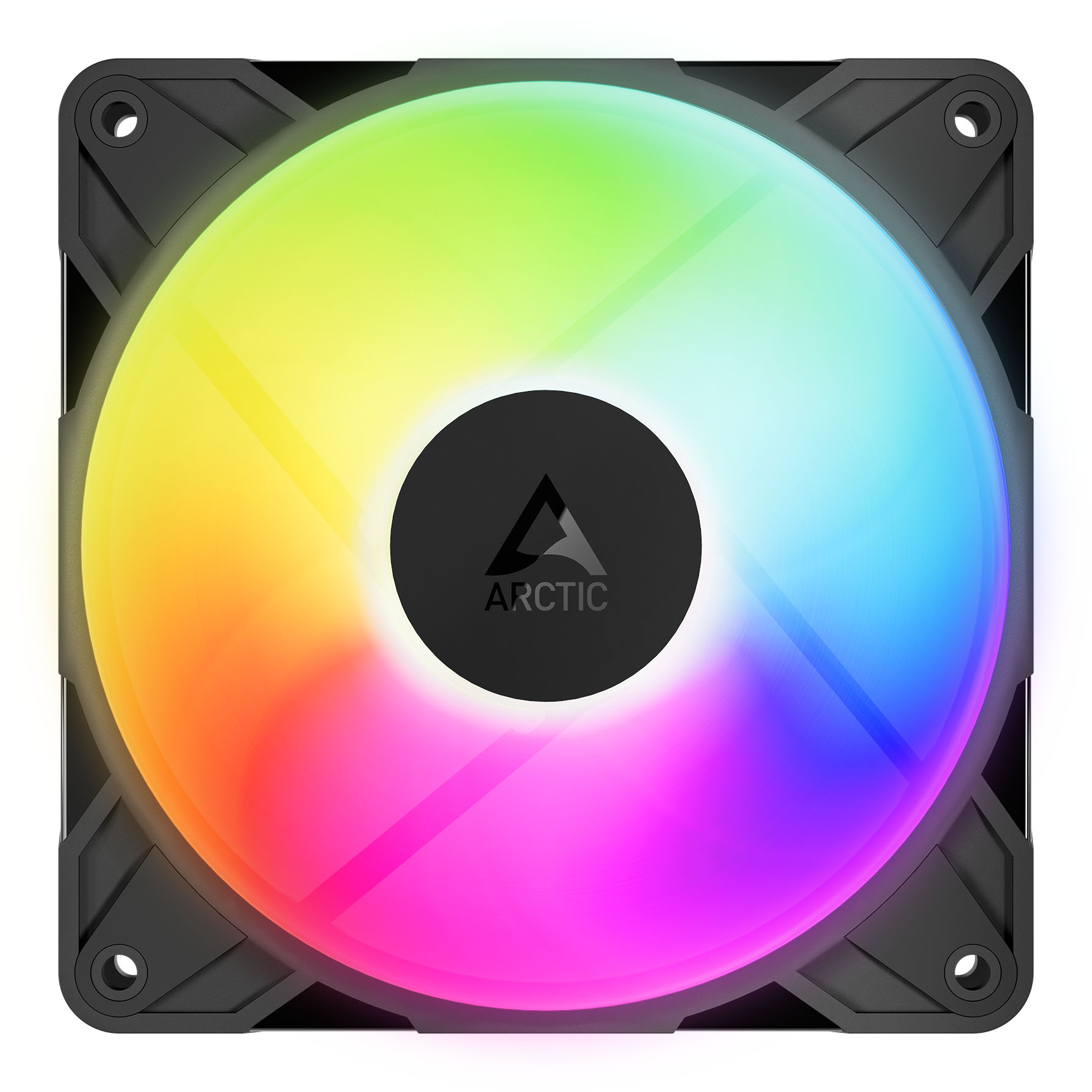 Arctic - Ventoinha Arctic P12 PRO Reverse PWM PST ARGB 120mm - Preto