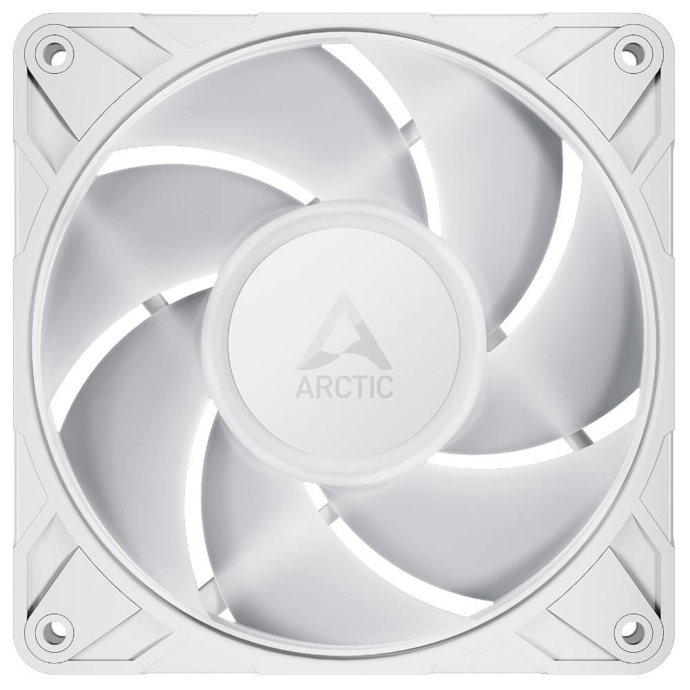 Arctic - Ventoinha Arctic P12 PRO PWM PST ARGB 120mm (Pack 3) - Branco