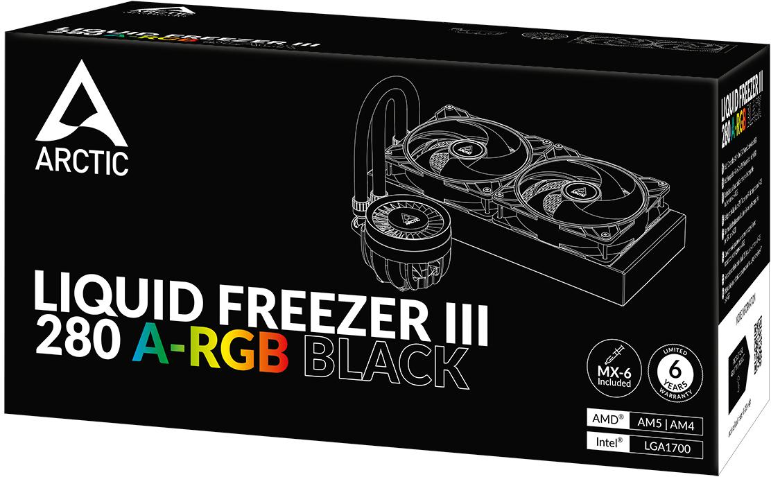 Arctic - Water Cooler CPU AIO Arctic Liquid Freezer III ARGB - 280mm