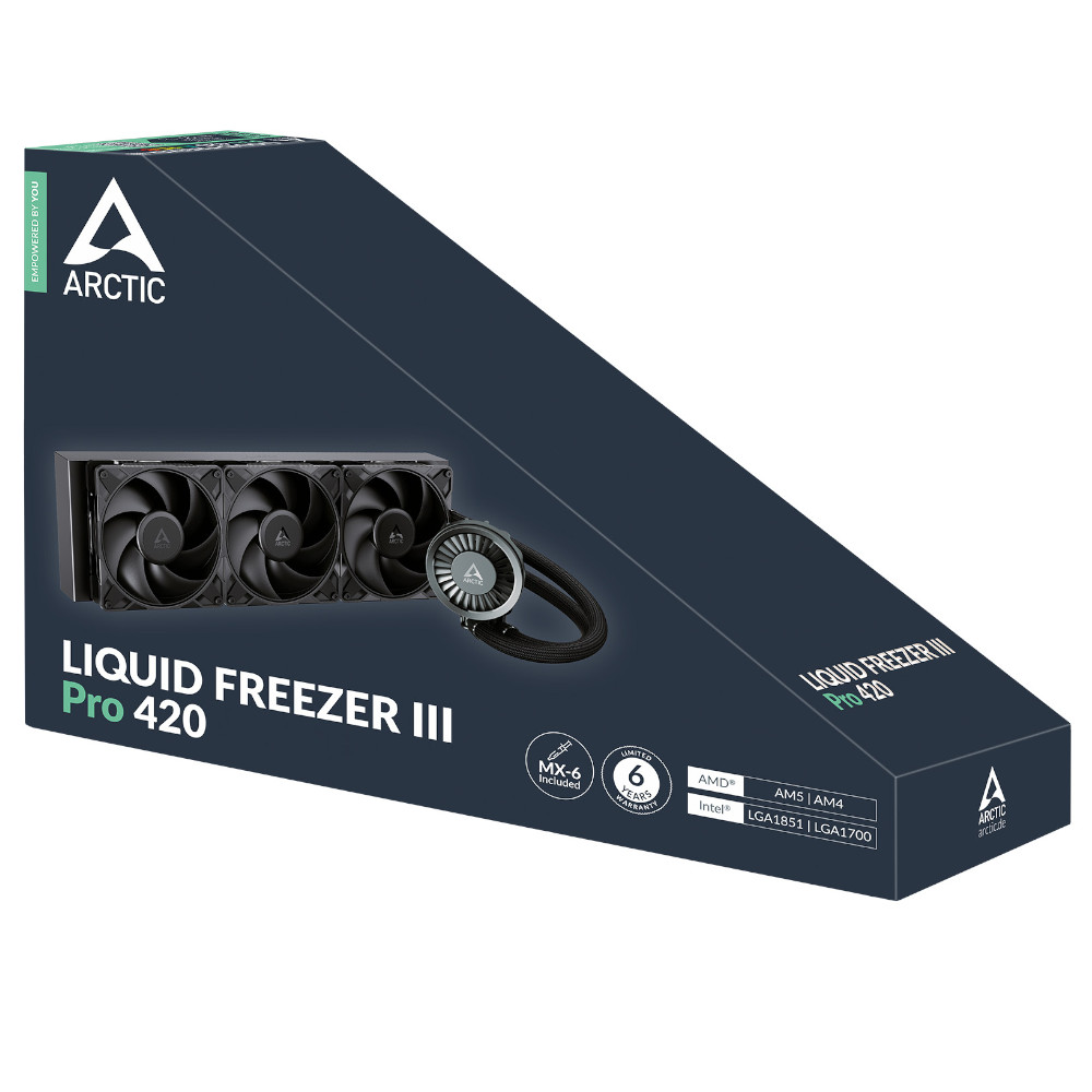 Arctic - Water Cooler CPU AIO Arctic Liquid Freezer III PRO - 420mm