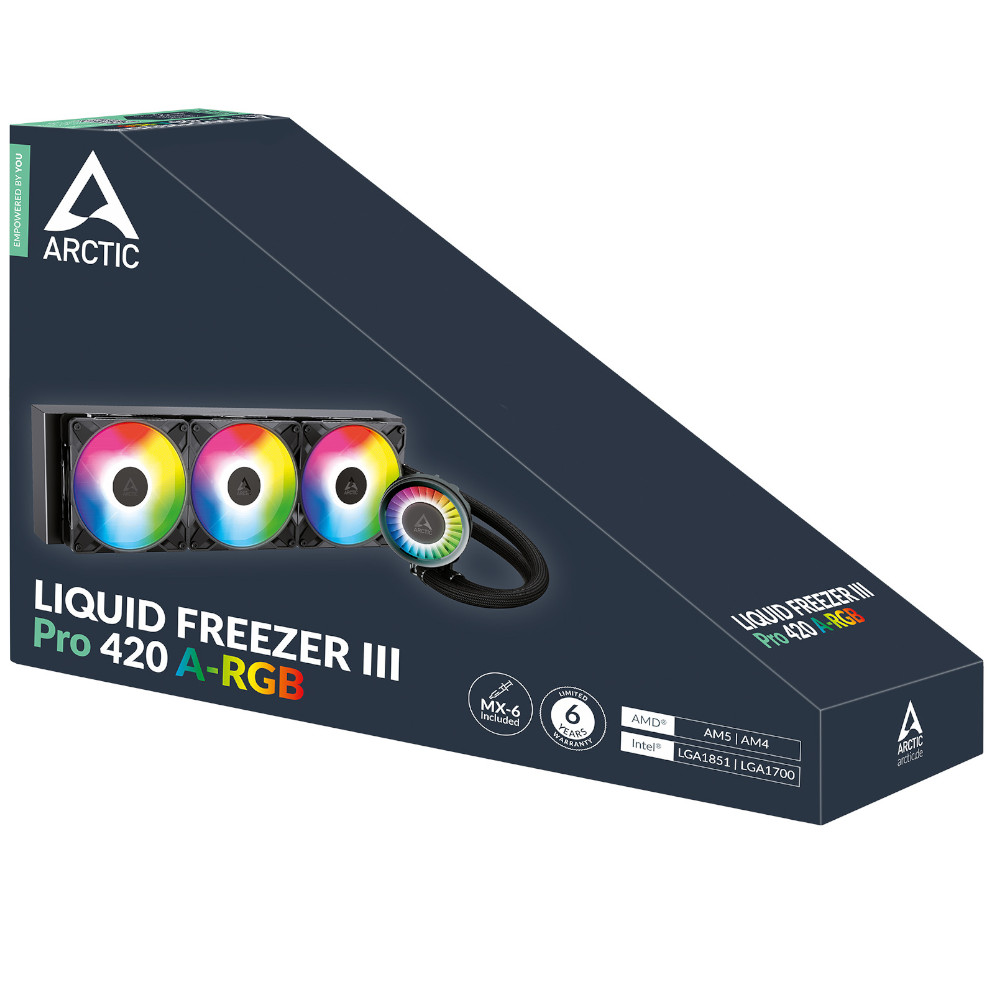 Arctic - Water Cooler CPU AIO Arctic Liquid Freezer III PRO ARGB - 420mm