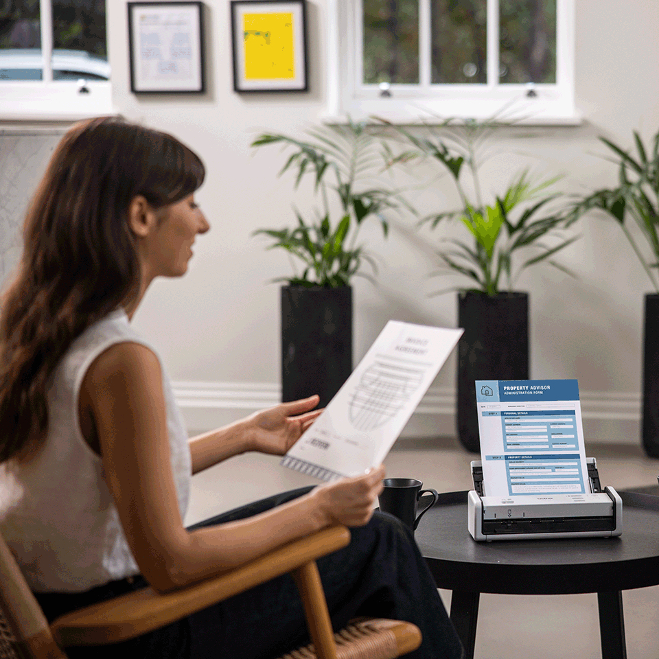 Brother - Scanner Portátil Brother ADS-1300 30PPM