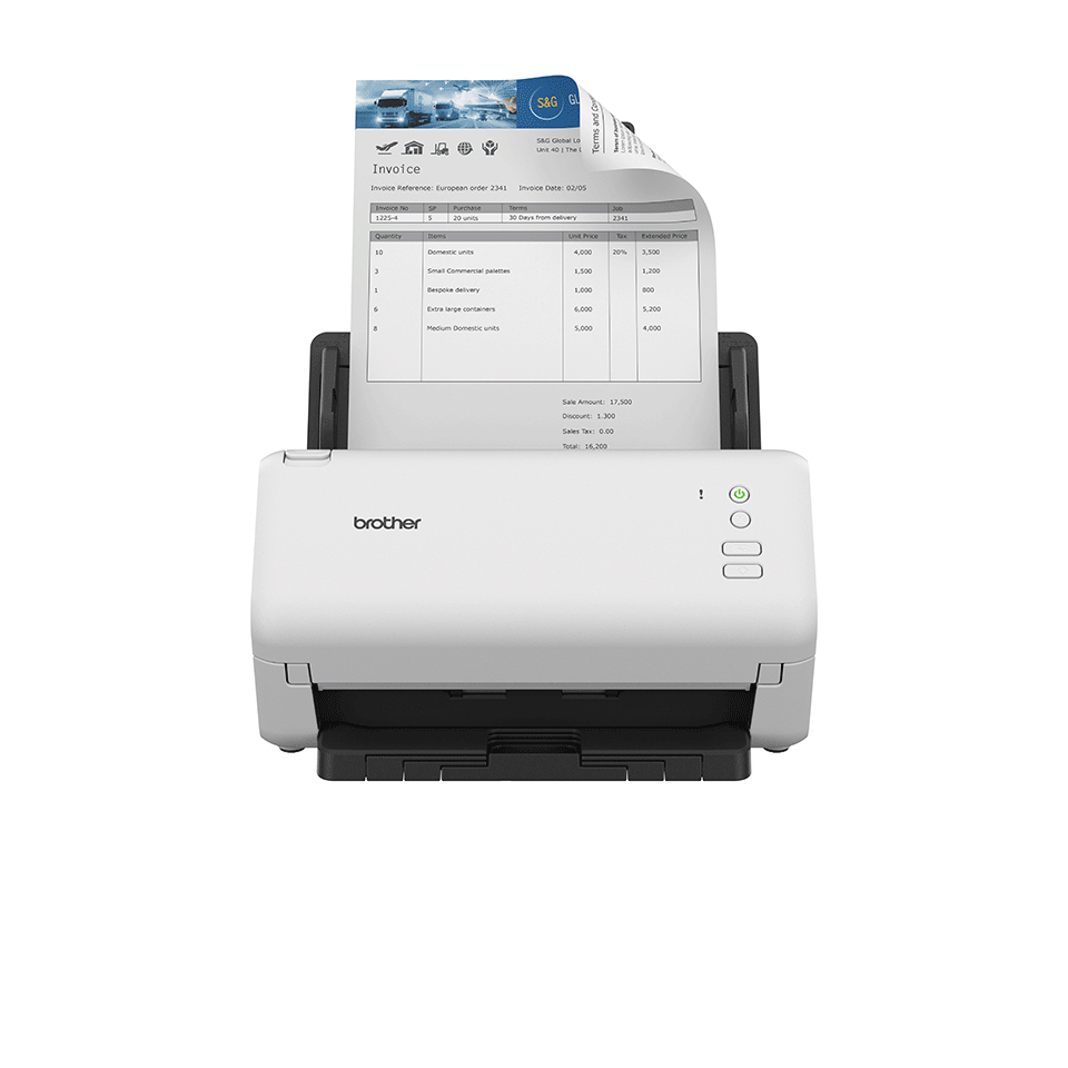 Picture of Picture of Scanner de Documentos Brother ADS-4100 Duplex A4 35PPM 70IPM USB