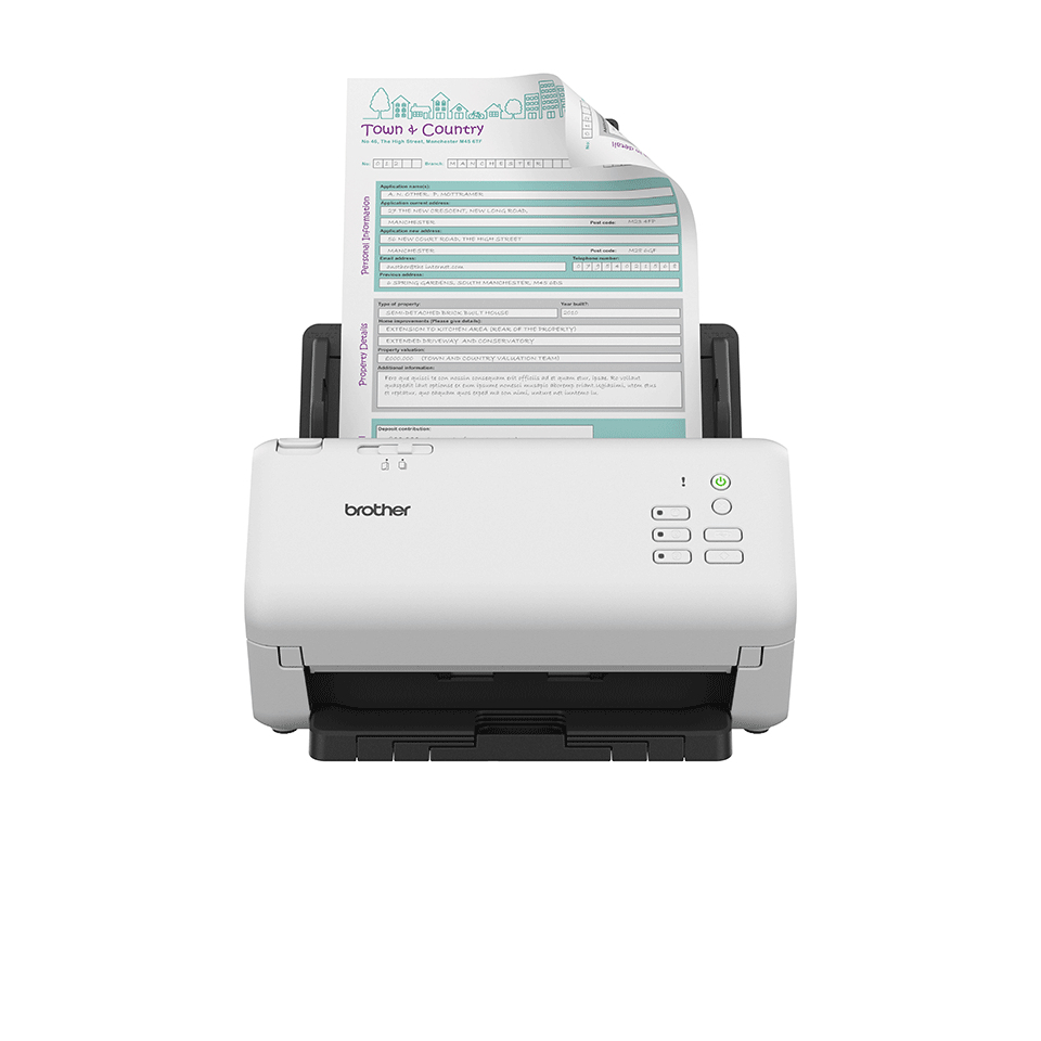 Picture of Picture of Scanner de Documentos Brother ADS-4300N 40PPM 80IPM Ethernet