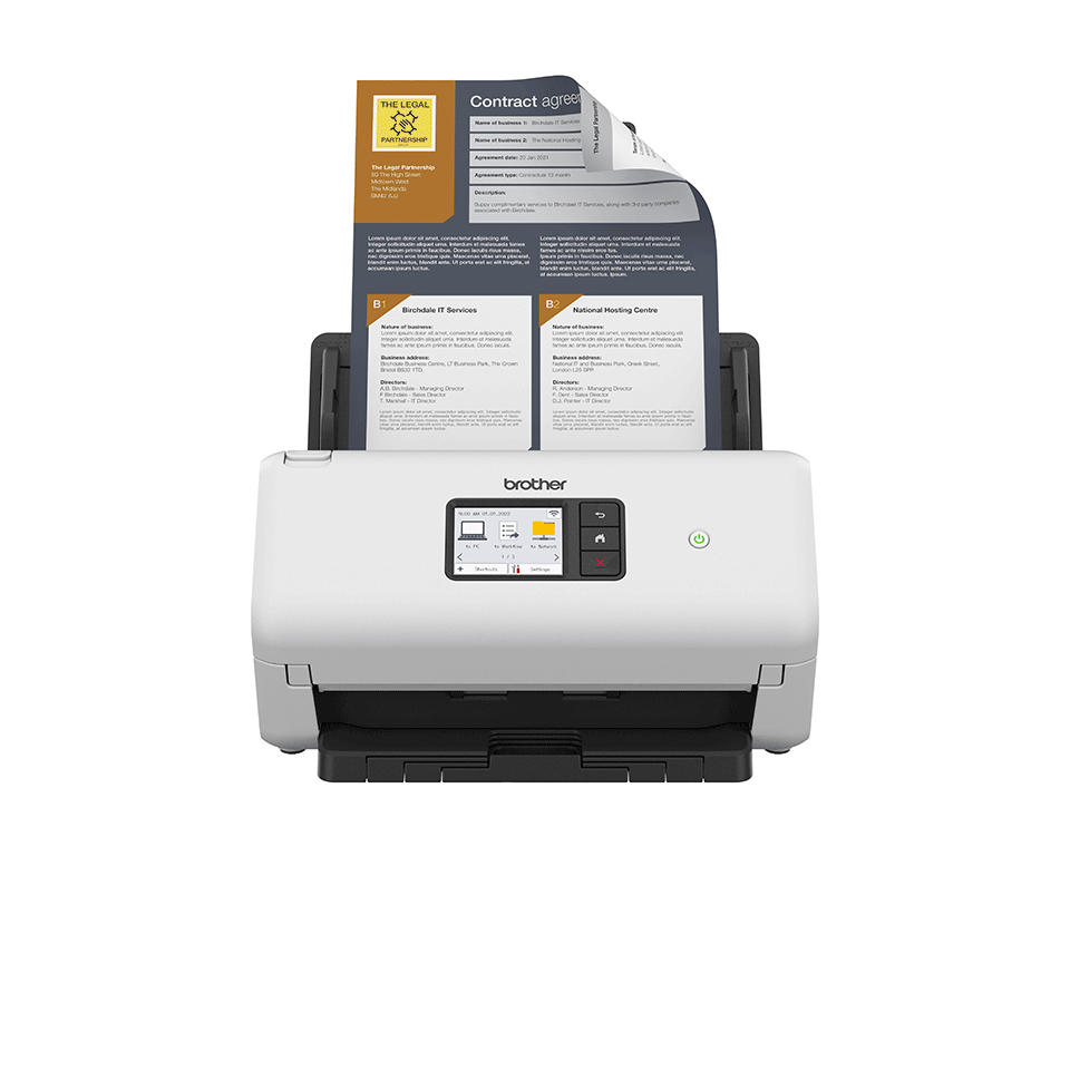 Picture of Picture of Scanner de Documentos Brother ADS-4500W 35PPM