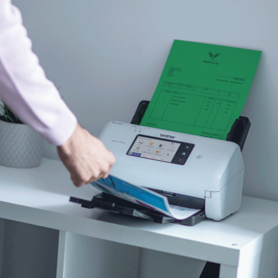 Brother - Scanner de Documentos Brother ADS-4700W 40PPM WiFi