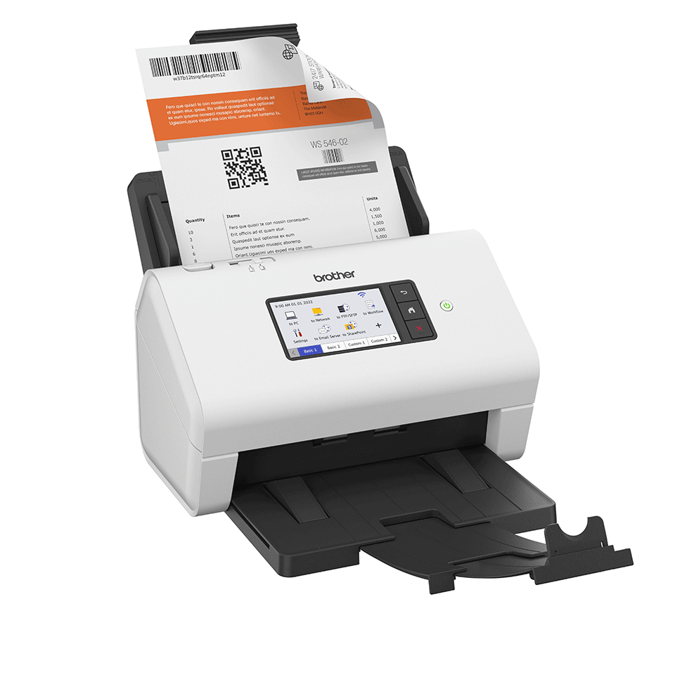 Brother - Scanner de Documentos Brother ADS-4900W 60PPM WiFi