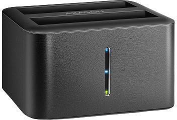 Picture of Picture of Mini Dual Dock AXAGON ADSA-D25 USB 3.2 Gen 1 - 2x SATA 6G 2.5" SSD/HDD