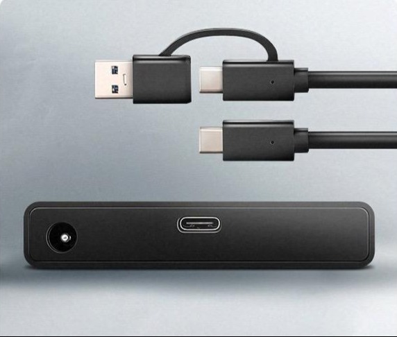 Picture of Picture of Adaptador AXAGON ADSA-FPX USB-C 3.2 Gen2 10G- SATA SSD/HDD FASTPortX - iclui carregador