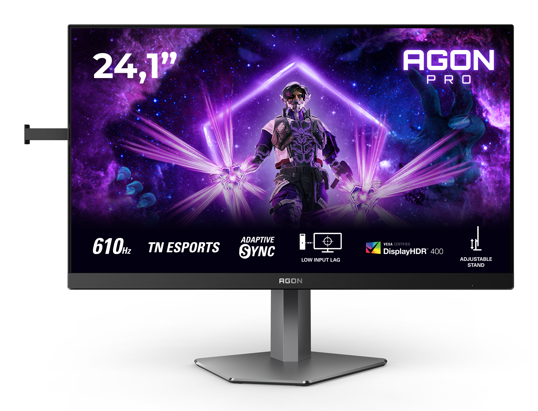 Picture of Picture of Monitor AGON by AOC PRO 24.1" AG246FK6 Ultra-Fast TN (eSports) FHD 610Hz 0.5ms Adaptive Sync HDR400