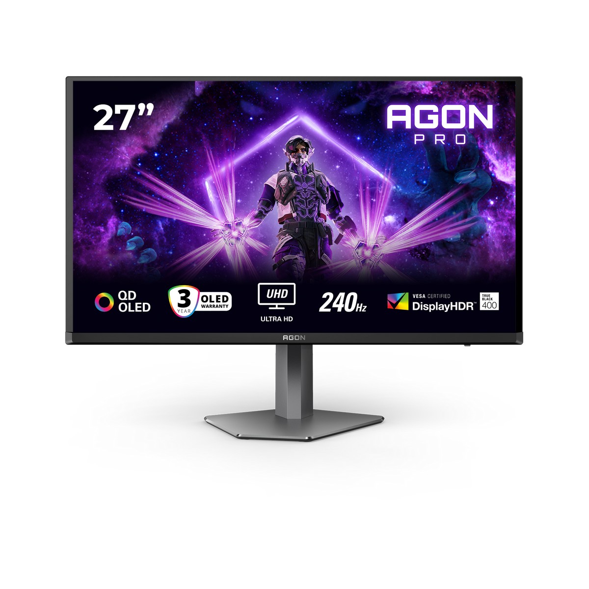 Picture of Picture of Monitor AGON by AOC PRO 26.5" AG276UZD QD-OLED UHD 520Hz 0.3ms Adaptive Sync HDR400