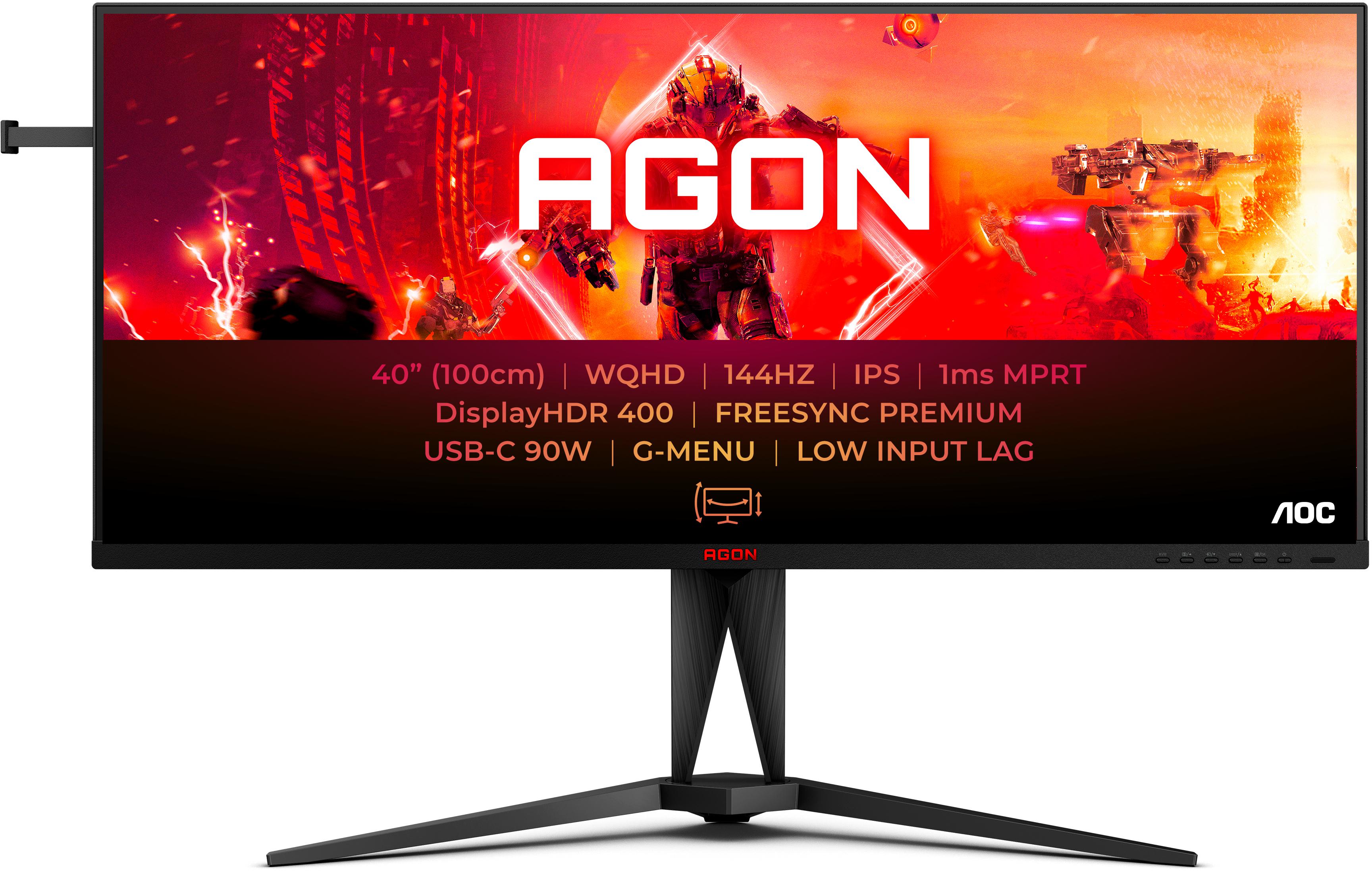 Picture of Picture of Monitor AGON by AOC 40" AG405UXC IPS UWQHD 144Hz 1ms FreeSync Premium HDR400