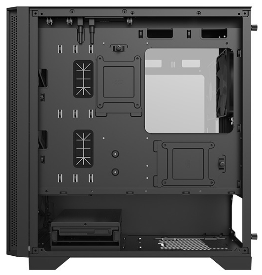 Montech - Caixa Micro-ATX Montech AIR 100 Lite Vidro Temperado Preto