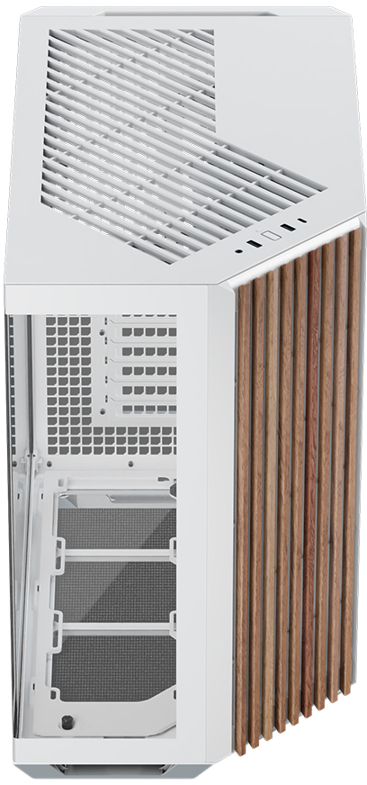 Picture of Picture of Caixa ATX APNX V1 Branco/Madeira