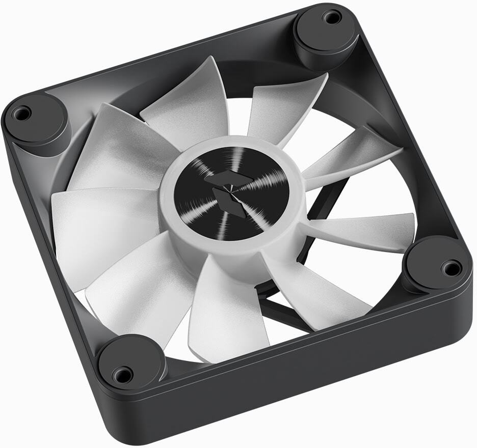 APNX - Ventoinha APNX FP1-R-120 PWM ARGB Preto - 120mm (Pack 3)