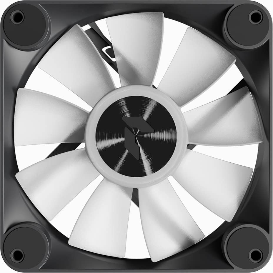 APNX - Ventoinha APNX FP1-R-120 PWM ARGB Preto - 120mm (Pack 3)