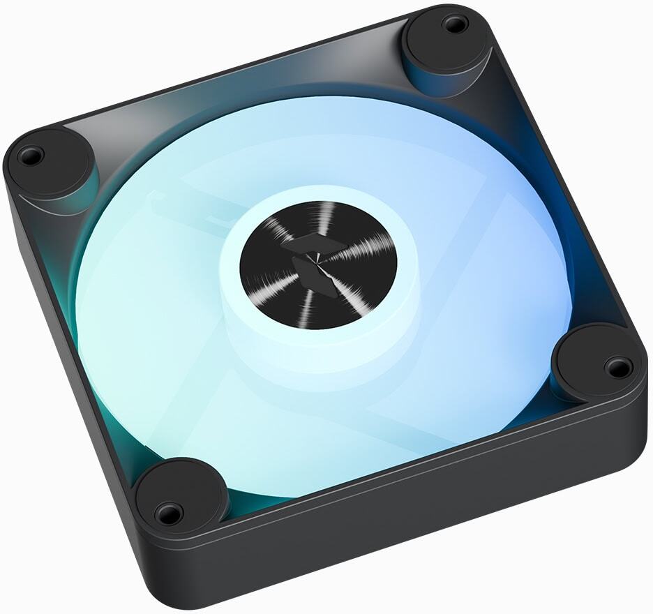 APNX - Ventoinha APNX FP1-R-120 PWM ARGB Preto - 120mm (Pack 3)