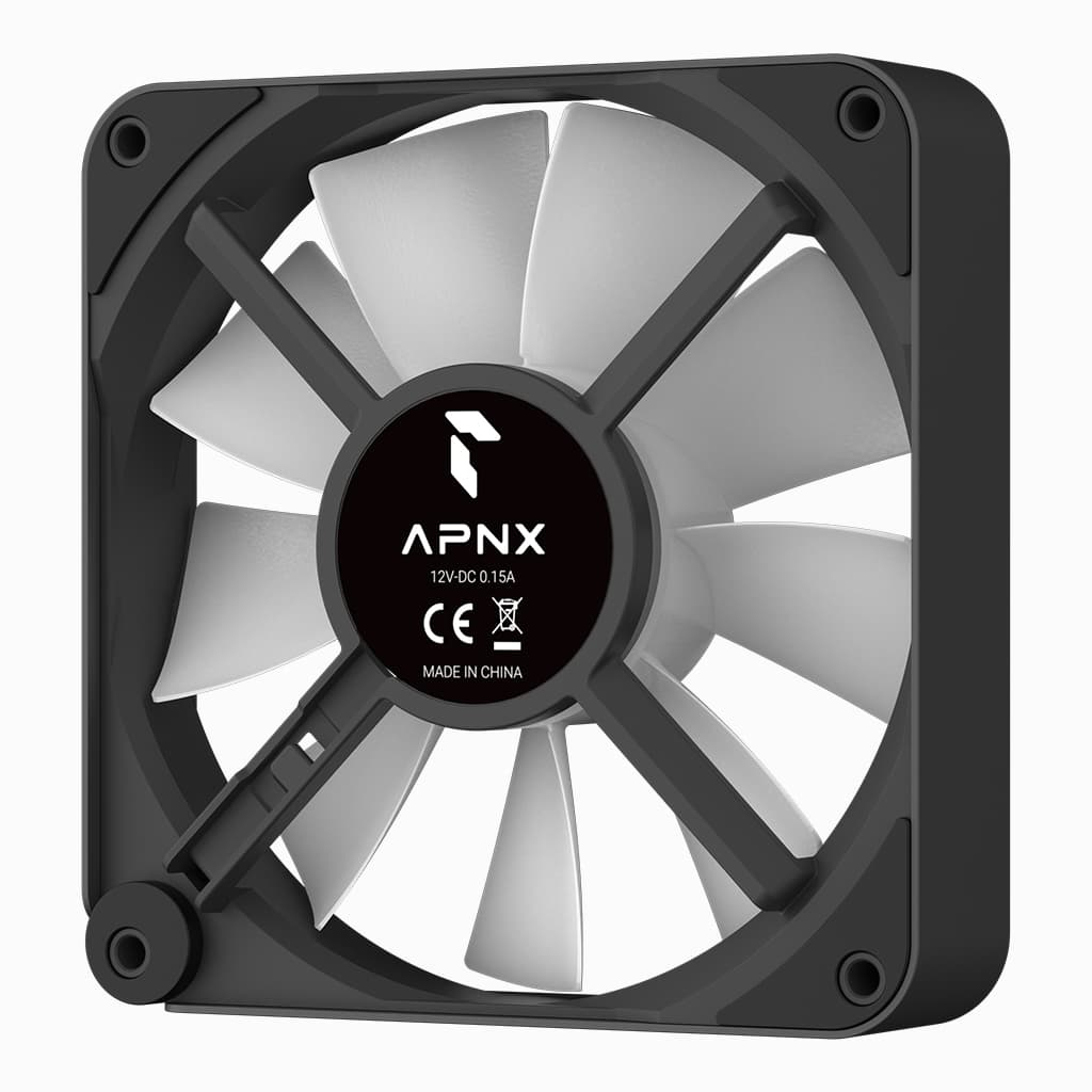 APNX - Ventoinha APNX FP2-120 PWM ARGB Preto - 120mm