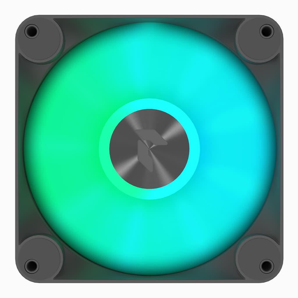Picture of Picture of Ventoinha APNX FP1-140 PWM ARGB Preto - 140mm