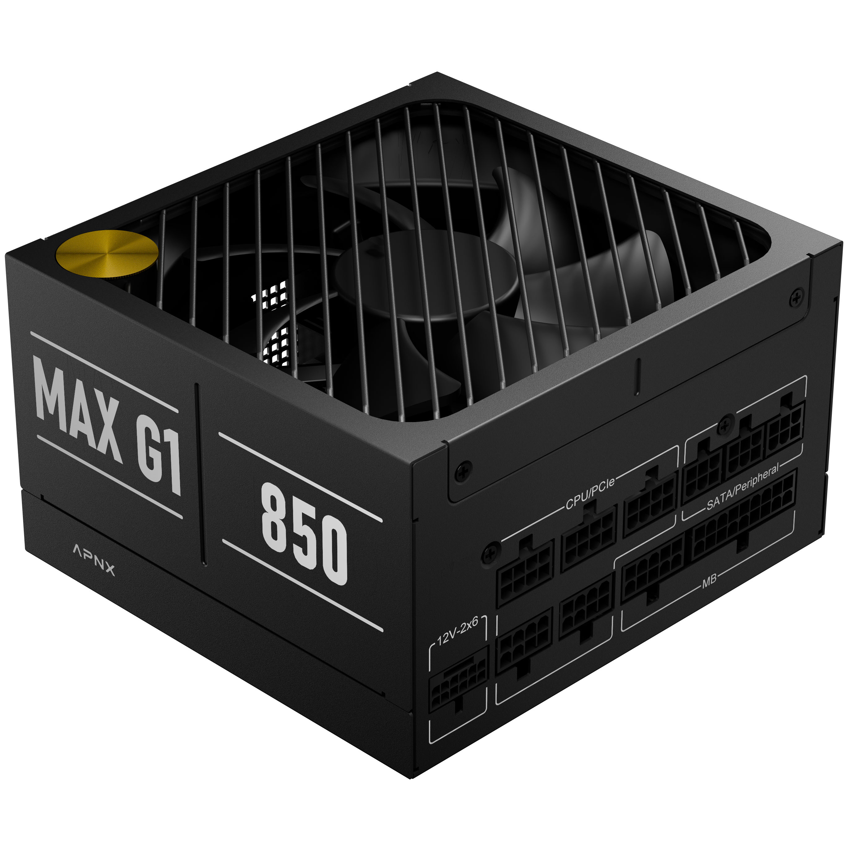 APNX - Fonte Modular APNX MAX G1 850W 80+ Gold PCIE5 (Cybenetics Platinum)