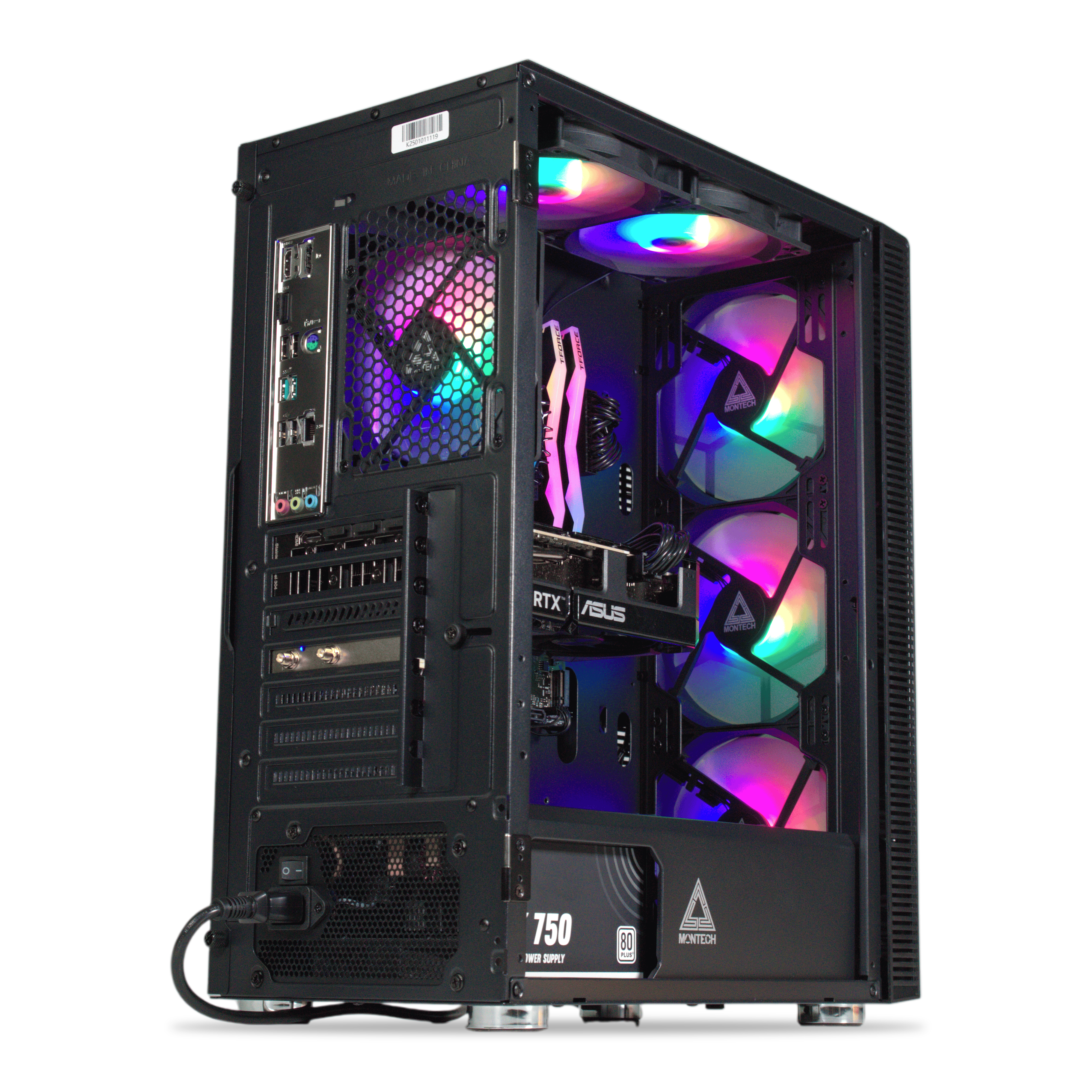 AURA PC - Computador AURA Gamer-PC Powered by ASUS Intel i5 14400F 32GB DDR5 1TB RTX 5060 Ti WiFi W11
