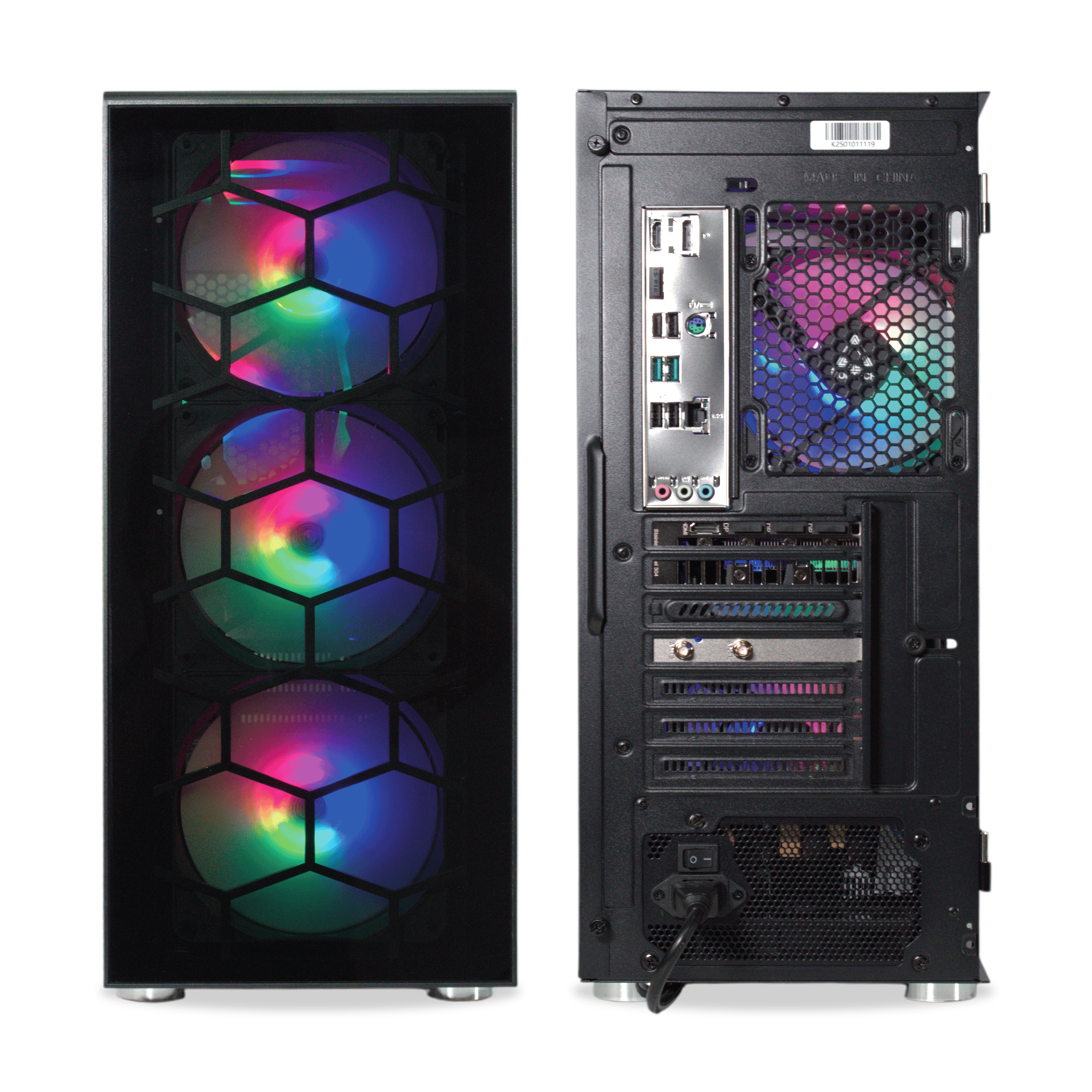 AURA PC - Computador AURA Gamer-PC Powered by ASUS Intel i5 14400F 32GB DDR5 1TB RTX 5060 Ti WiFi W11