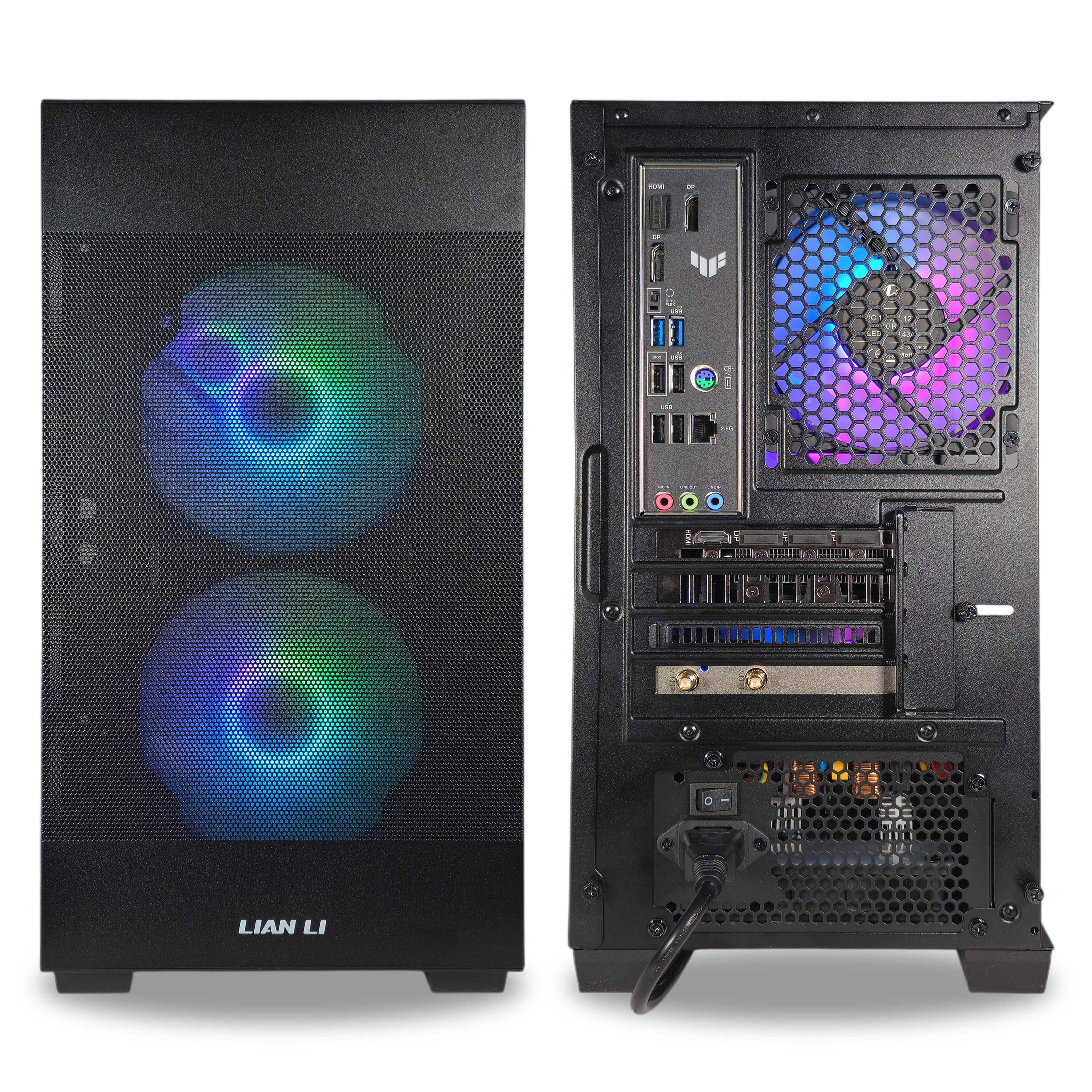 AURA PC - Computador AURA Gamer-PC Powered by ASUS Ryzen 5 7500F 32GB DDR5 1TB RTX 5060 Ti 16GB WiFi W11