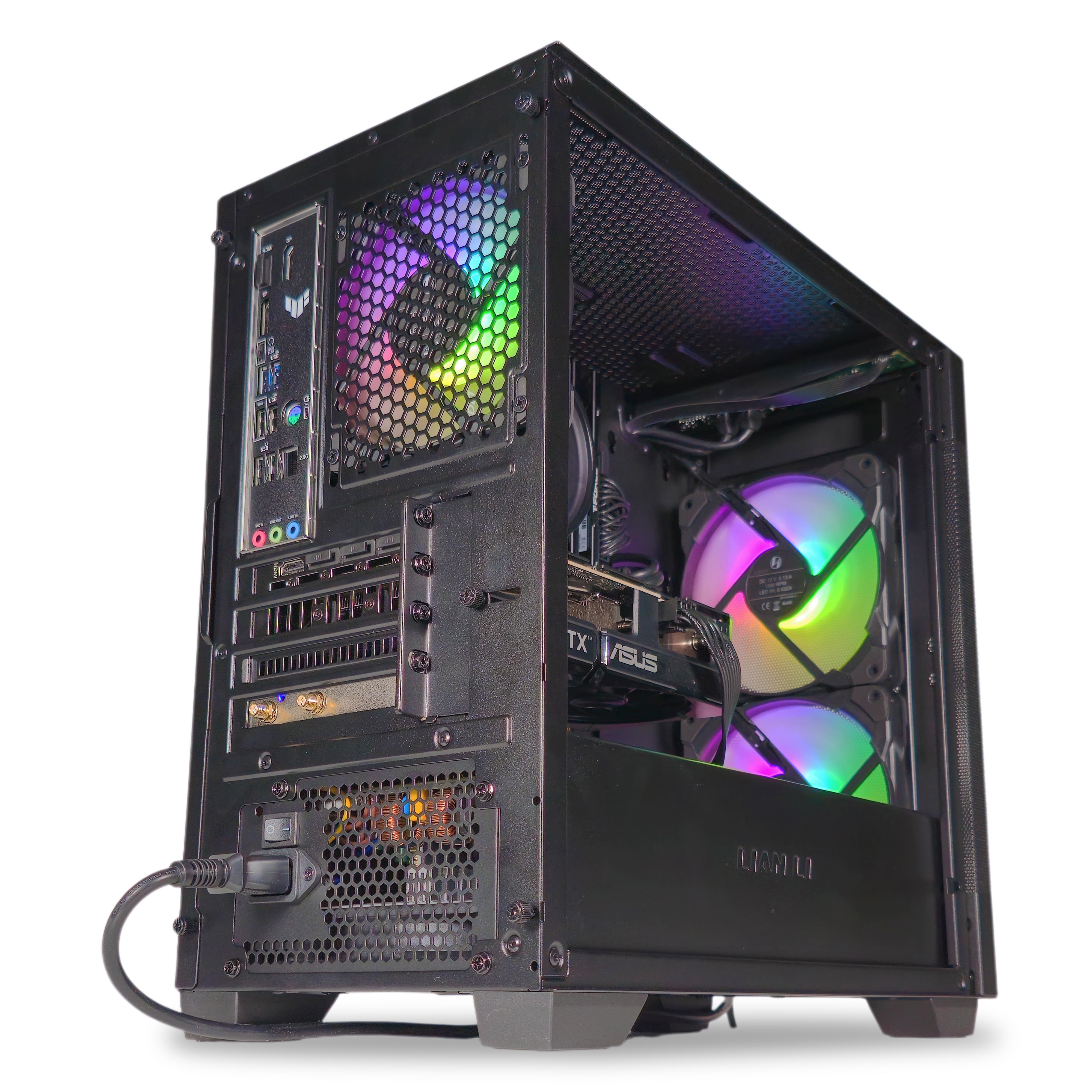 AURA PC - Computador AURA Gamer-PC Powered by ASUS Ryzen 5 7500F 32GB DDR5 1TB RTX 5060 Ti 16GB WiFi W11