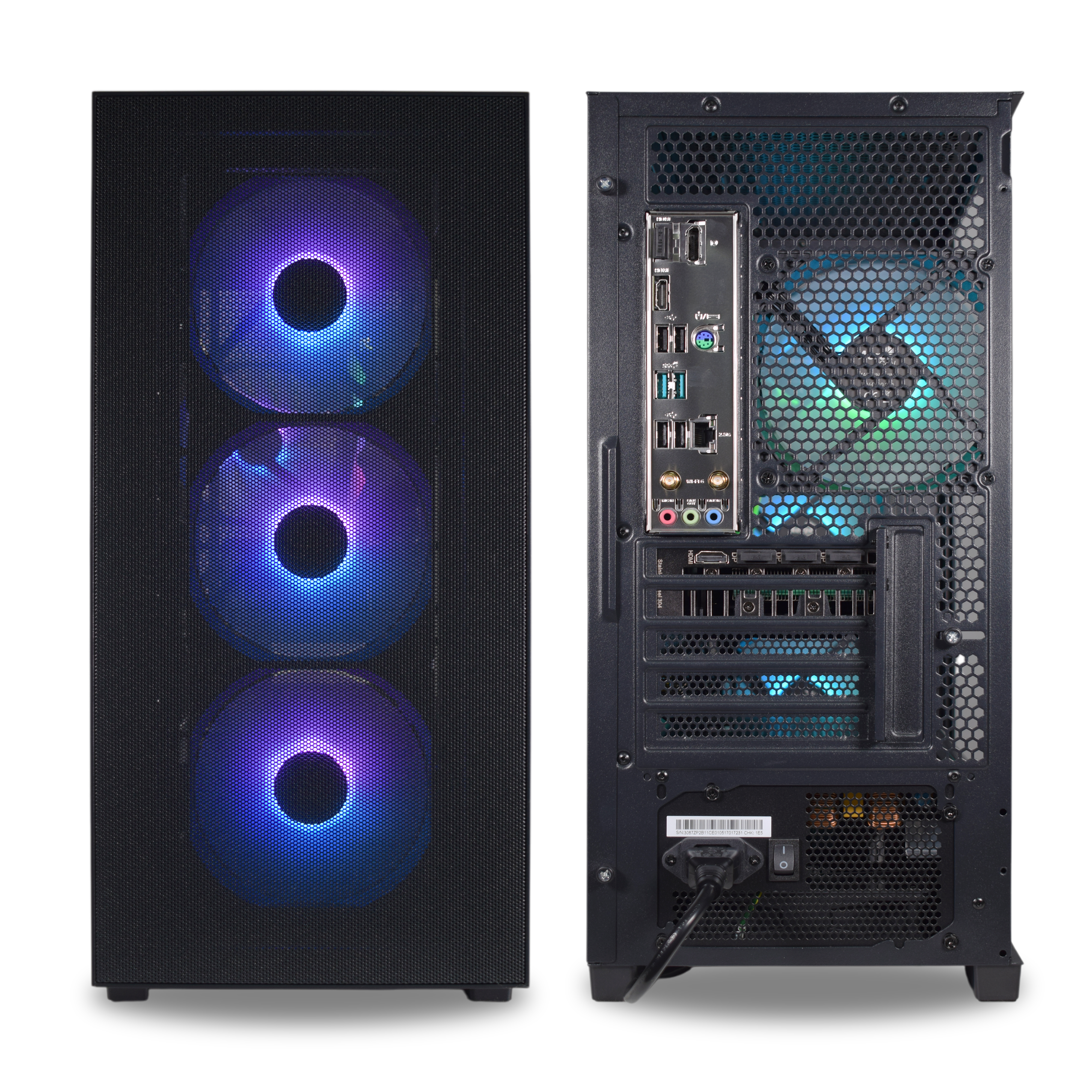 AURA PC - Computador AURA Gamer-PC Powered by ASUS Intel i5 14400F 32GB DDR5 1TB RTX 5060 Ti 16GB WiFi W11