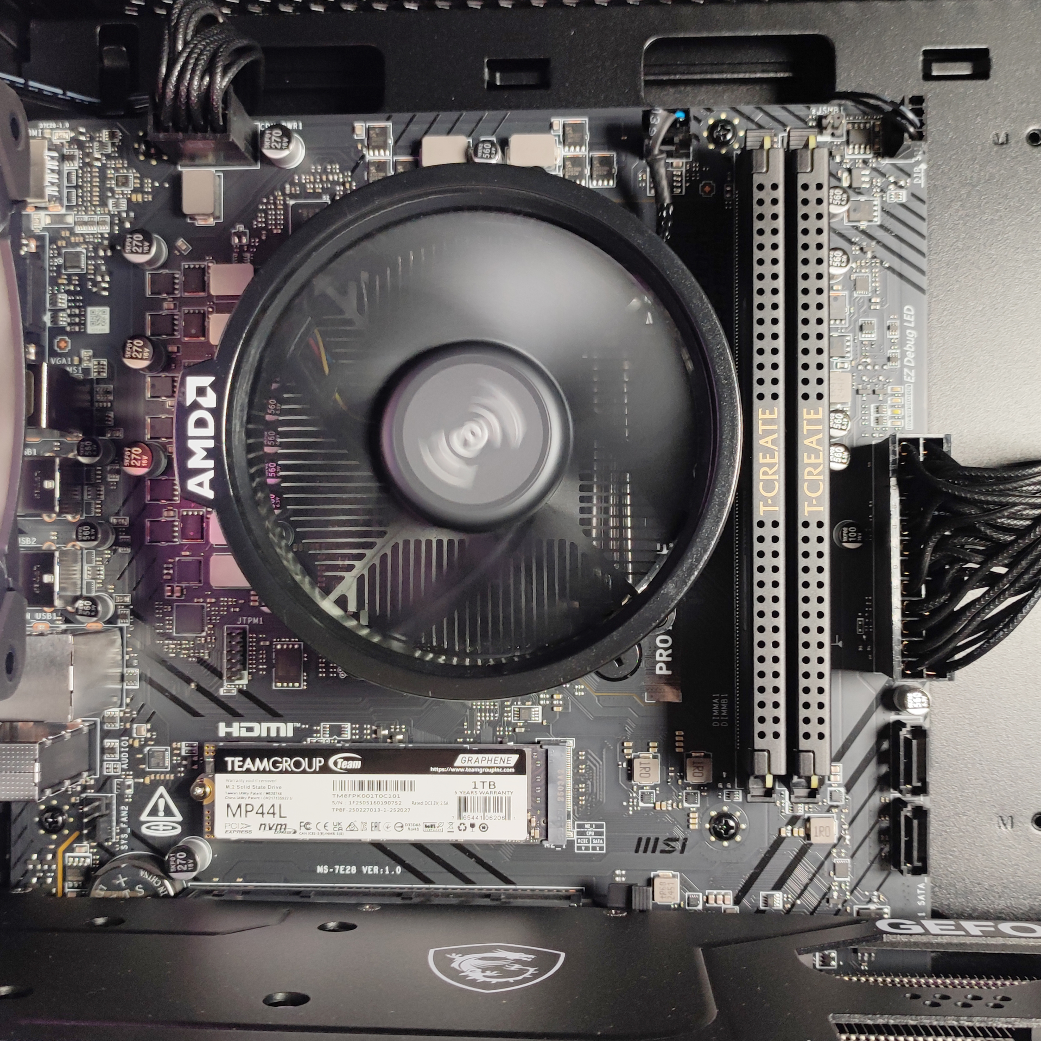 AURA PC - Computador AURA Gamer-PC Ryzen 5 7500F 32GB DDR5 1TB RTX 5060 Ti 16GB W11