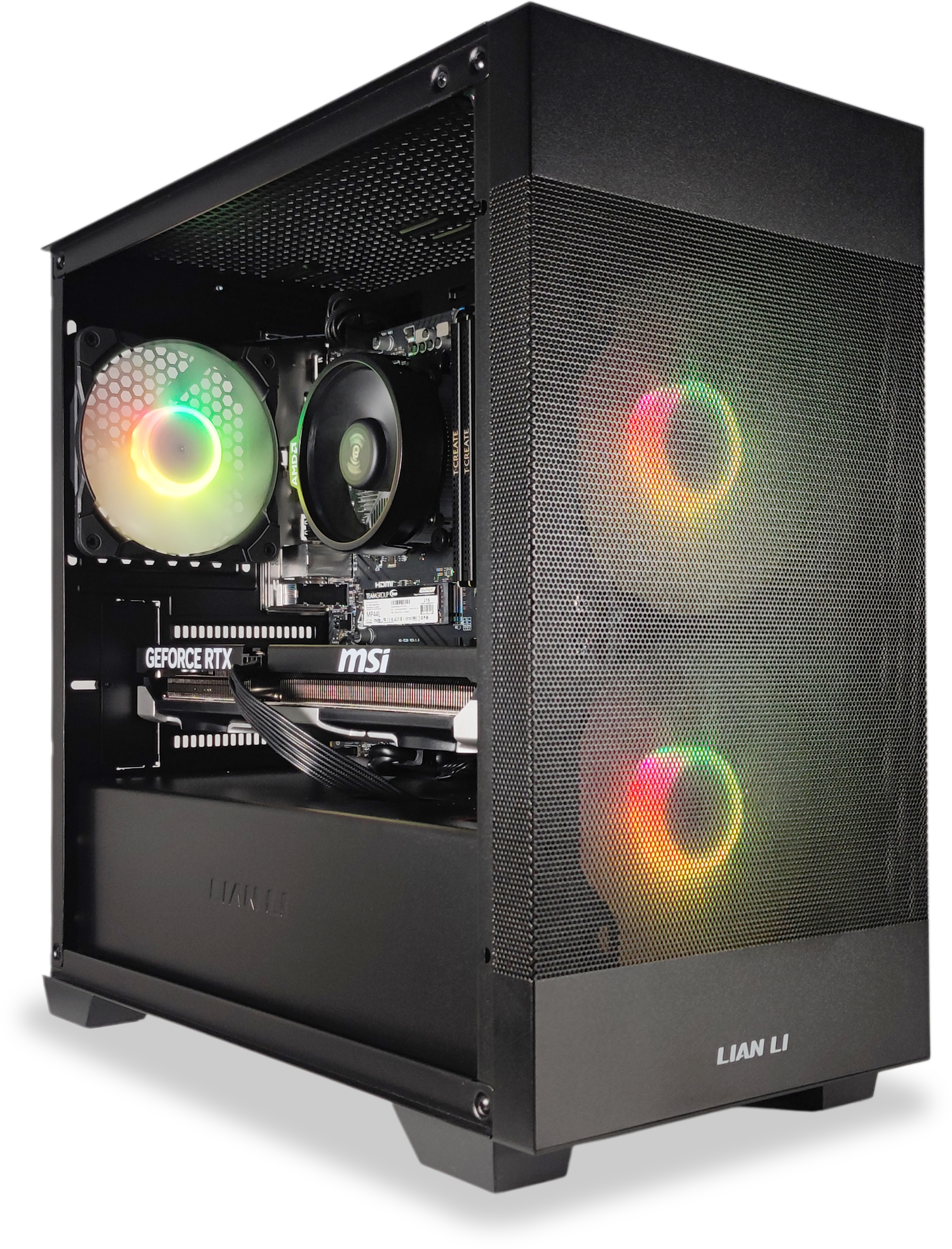 AURA PC - Computador AURA Gamer-PC Ryzen 5 7500F 32GB DDR5 1TB RTX 5060 Ti 16GB W11