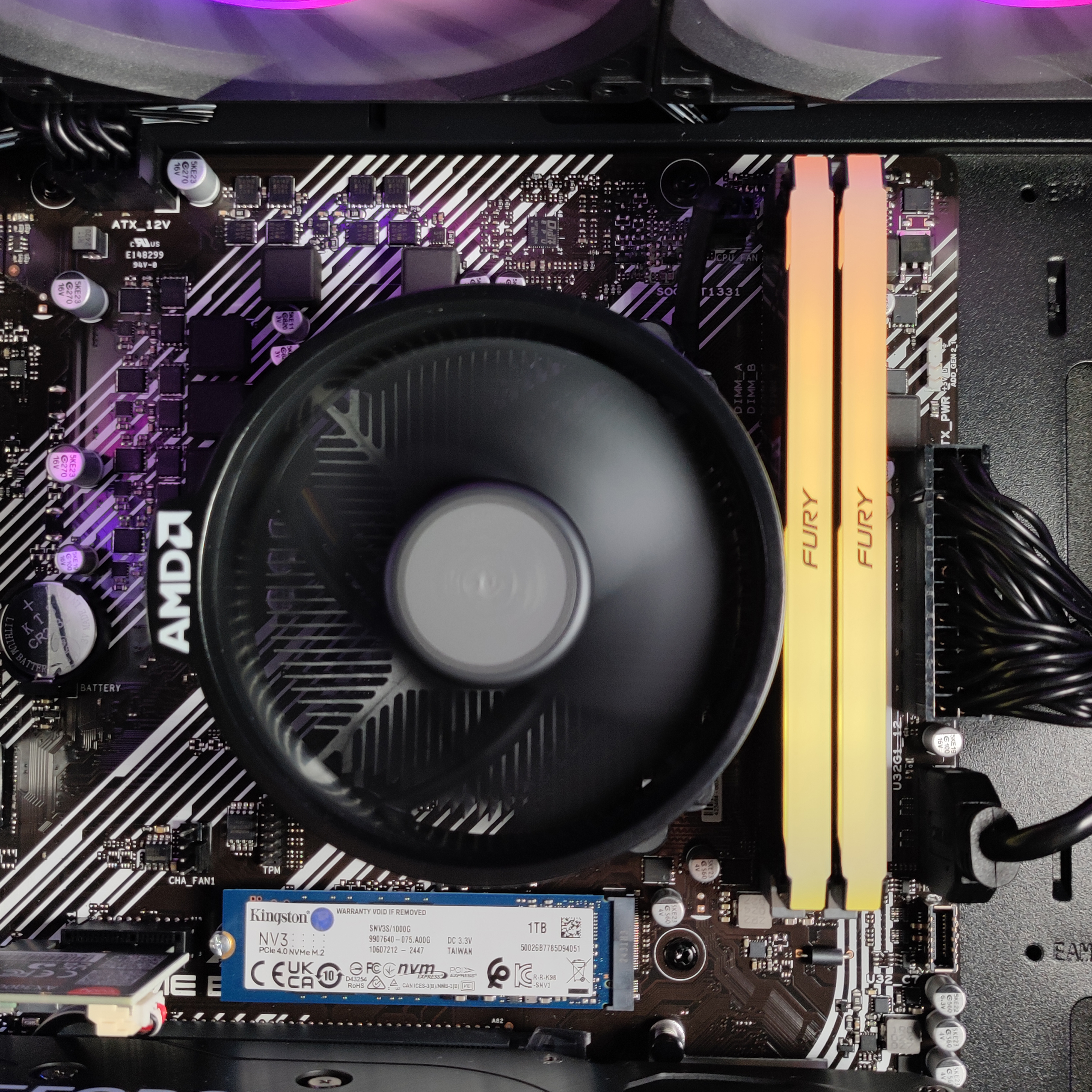 AURA PC - Computador AURA Gamer-PC Ryzen 5 5600 32GB DDR4 1TB RTX 5060 Ti 16GB WiFi W11