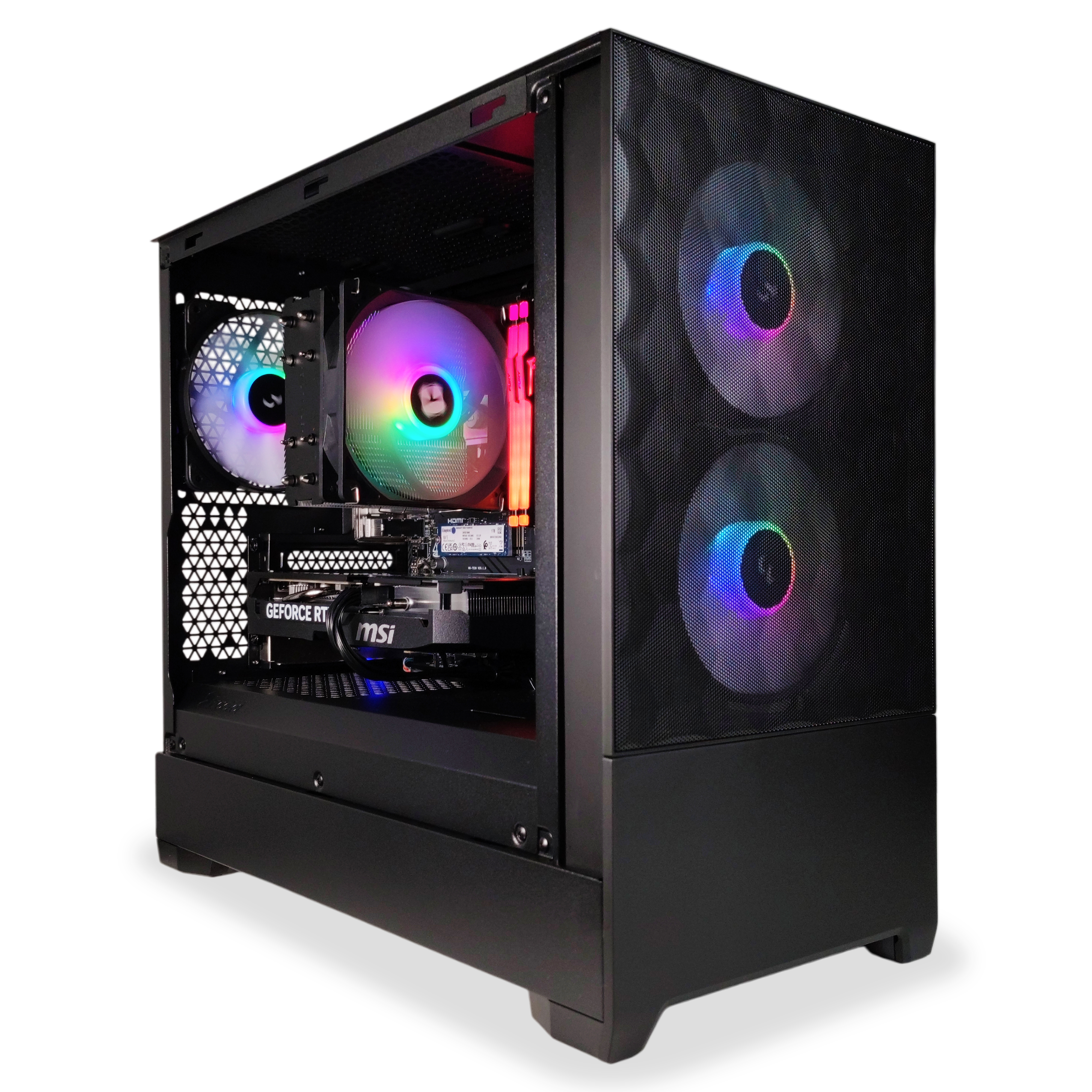 AURA PC - Computador AURA Gamer-PC Ryzen 5 7500F 32GB DDR5 1TB RTX 5060 Ti 16GB WiFi W11