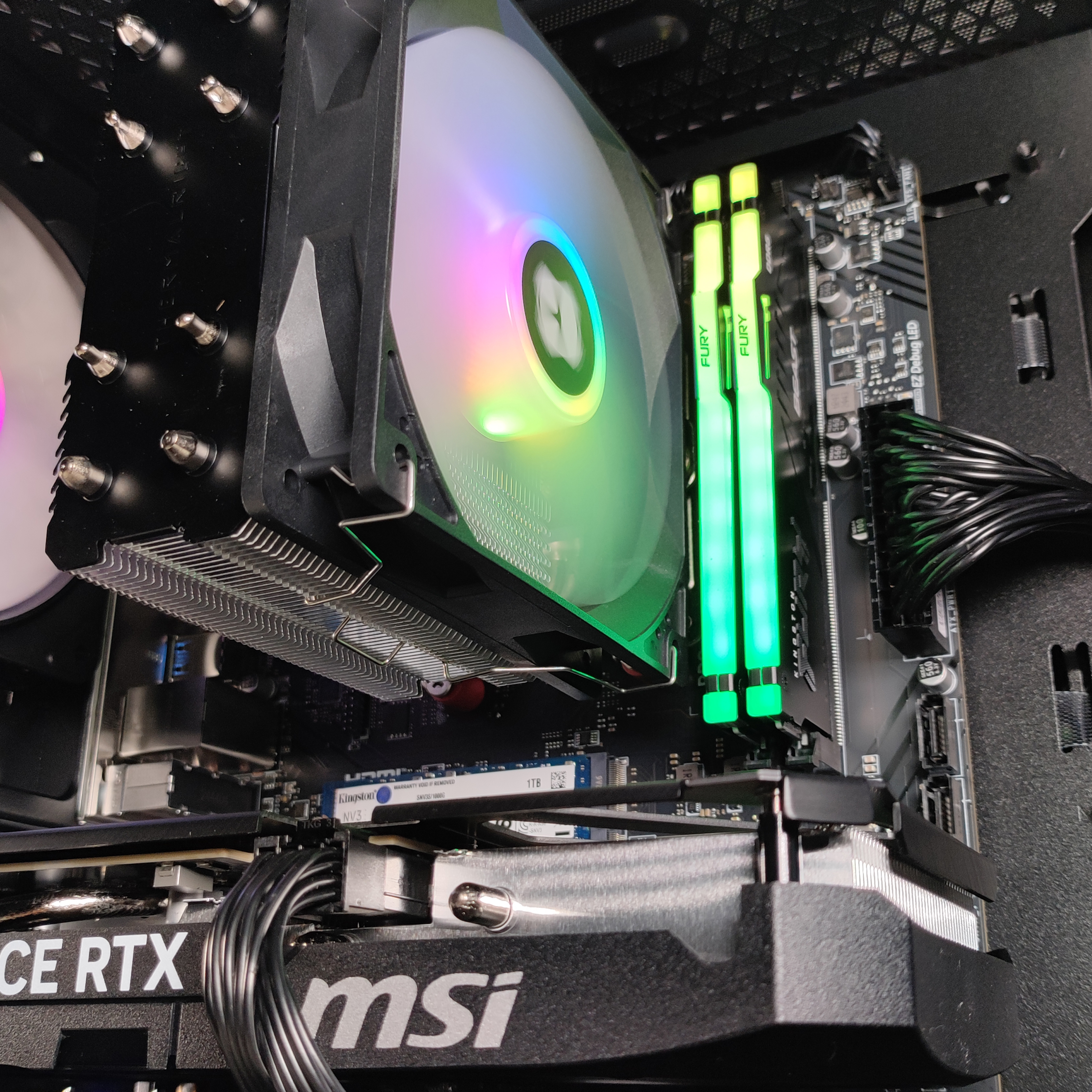 AURA PC - Computador AURA Gamer-PC Ryzen 5 7500F 32GB DDR5 1TB RTX 5060 Ti 16GB WiFi W11