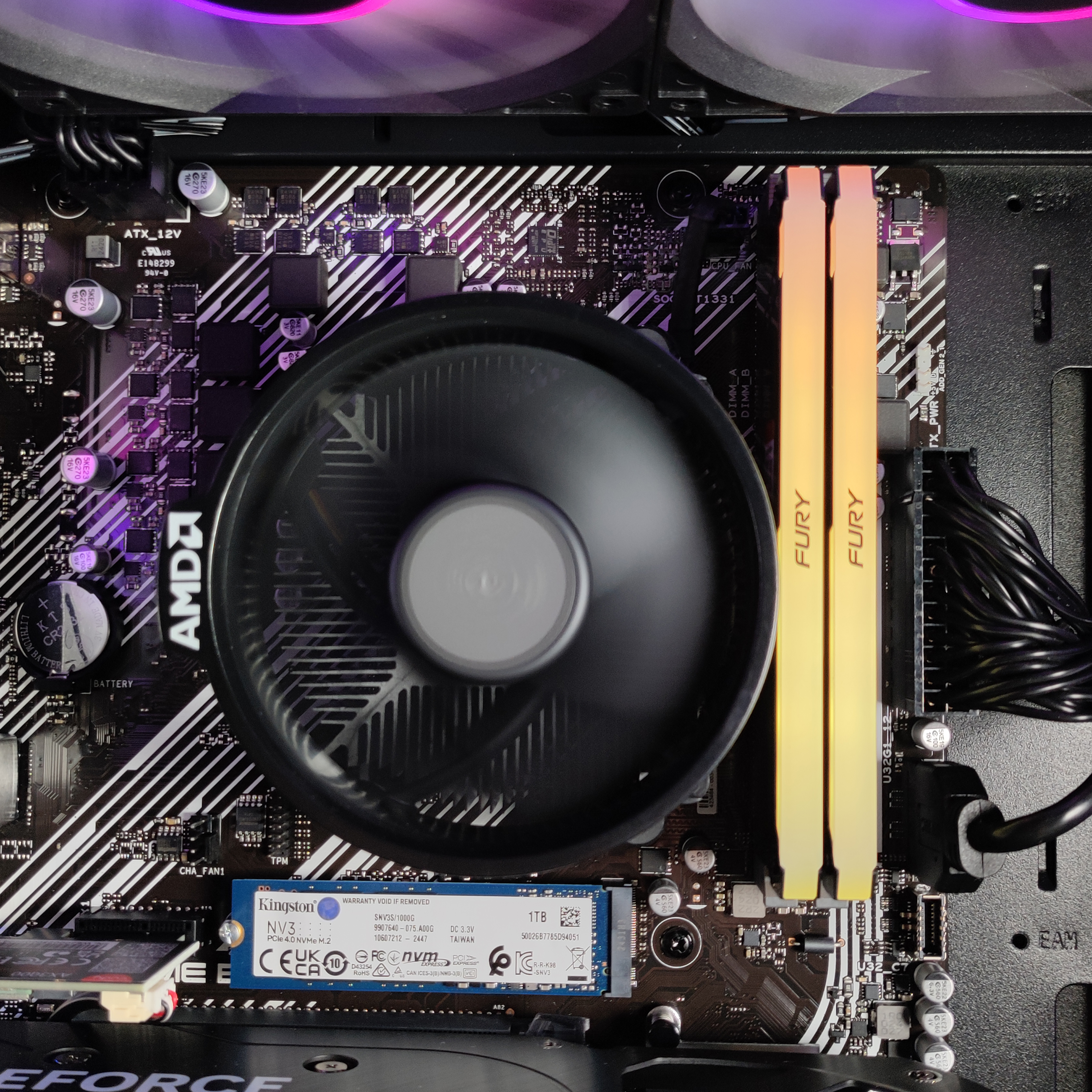 AURA PC - Computador AURA Gamer-PC TEAM 7 EDITION Ryzen 5 7500F 32GB DDR5 1TB RTX 5060 WiFi W11