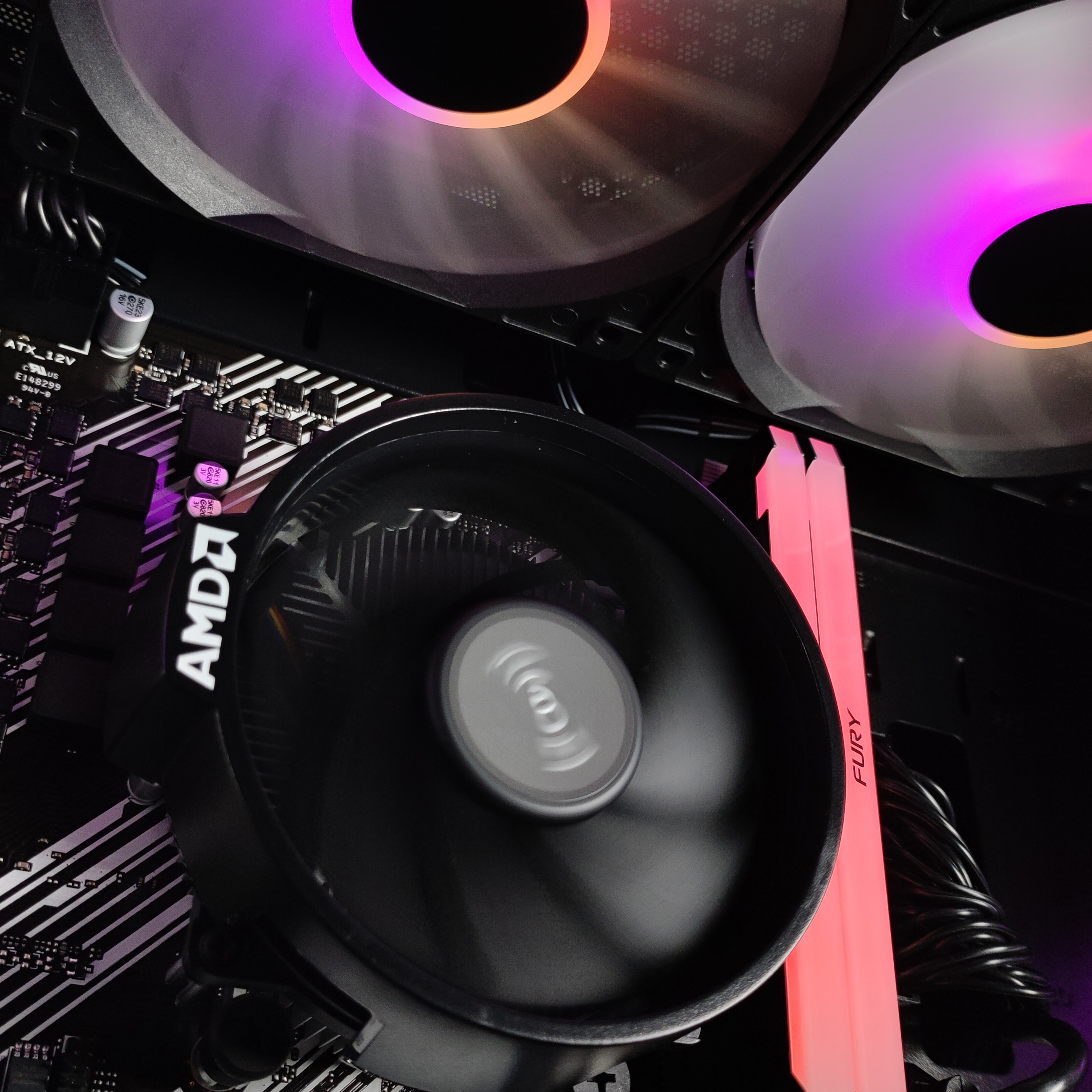 AURA PC - Computador AURA Gamer-PC TEAM 7 EDITION Ryzen 5 7500F 32GB DDR5 1TB RTX 5060 WiFi W11