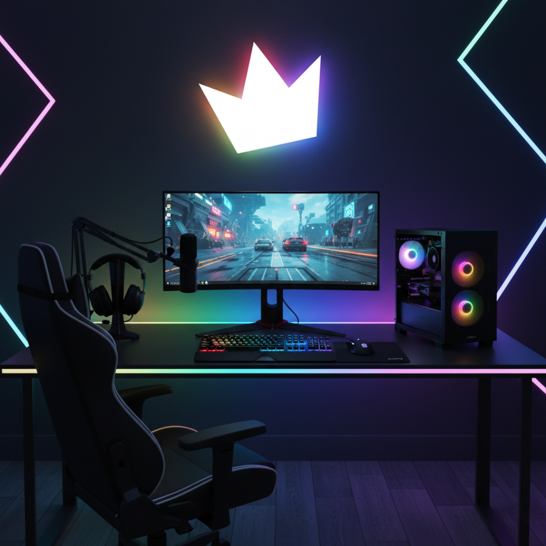 AURA PC - Computador AURA Gamer-PC Ryzen 5 7500F 32GB DDR5 1TB RTX 5060 WiFi W11