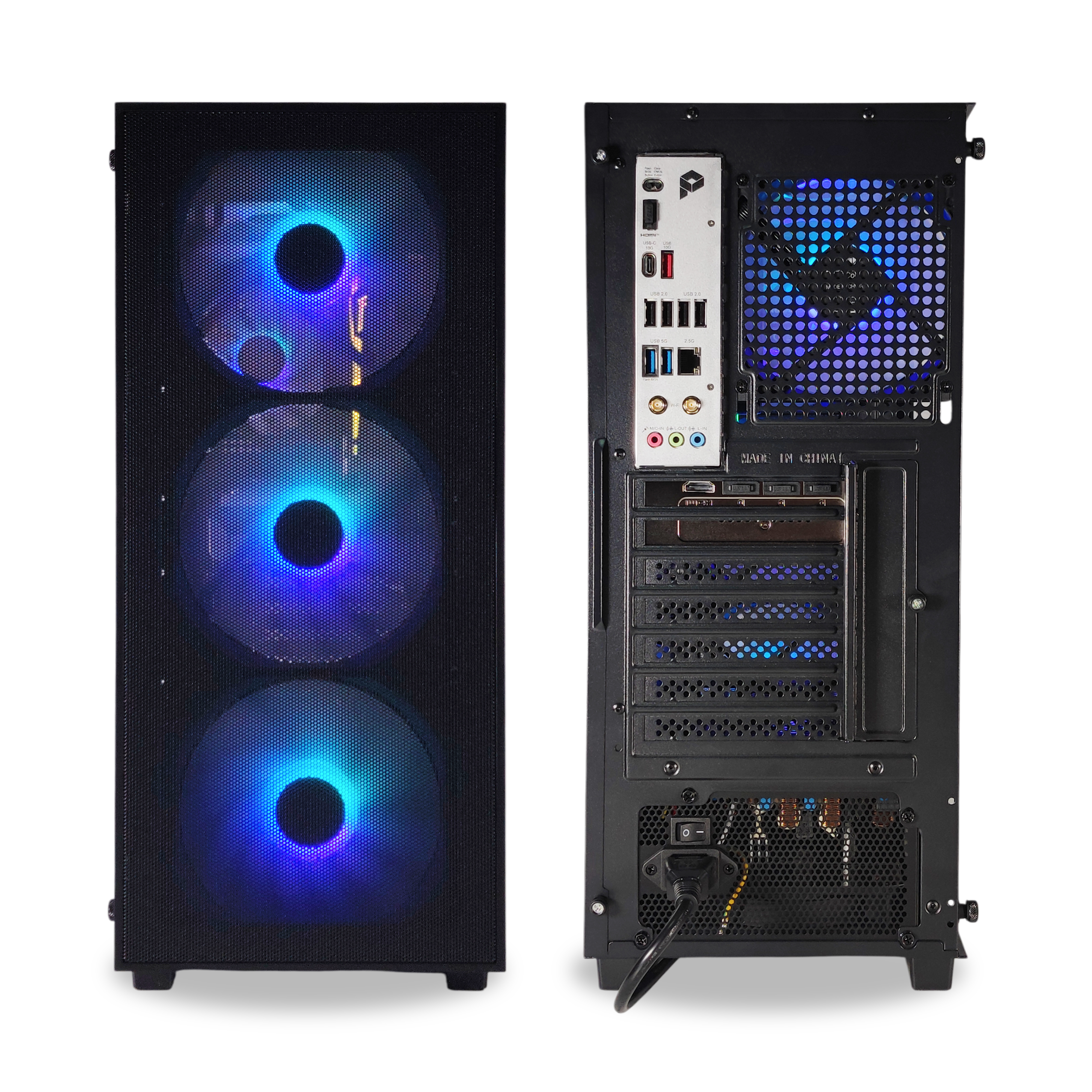 aura-pc - Computador AURA Gamer-PC TEAM 7 EDITION Ryzen 5 7500F 32GB DDR5 1TB RTX 5070 WiFi W11