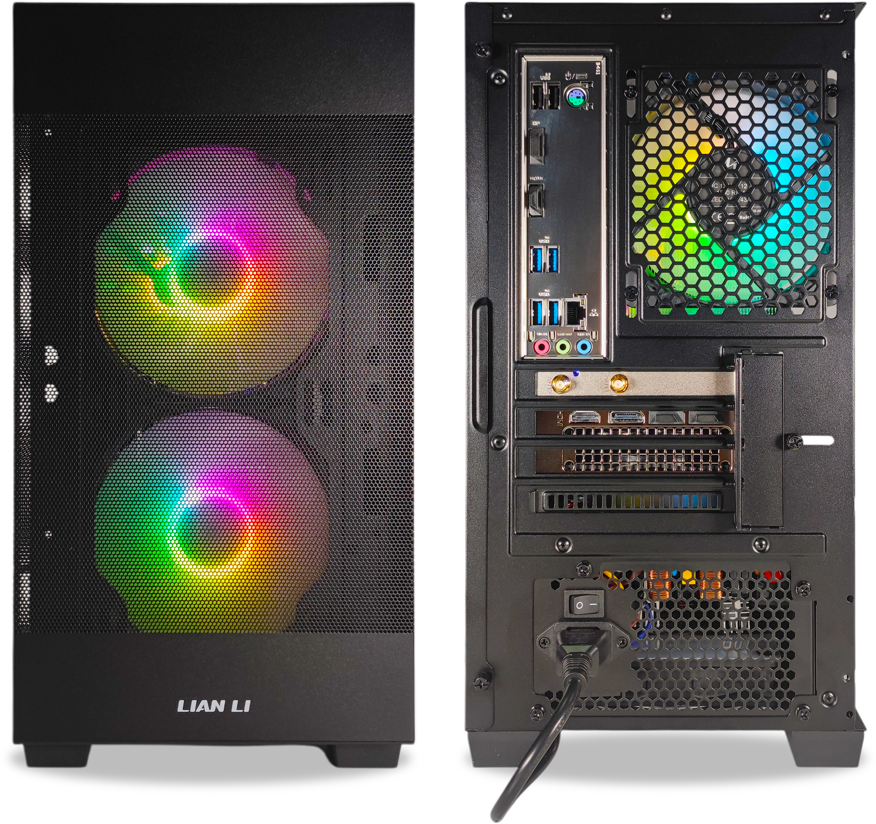 AURA PC - Computador AURA Gamer-PC Ryzen 7 5700X 32GB DDR4 1TB RTX 4060 Ti WiFi W11