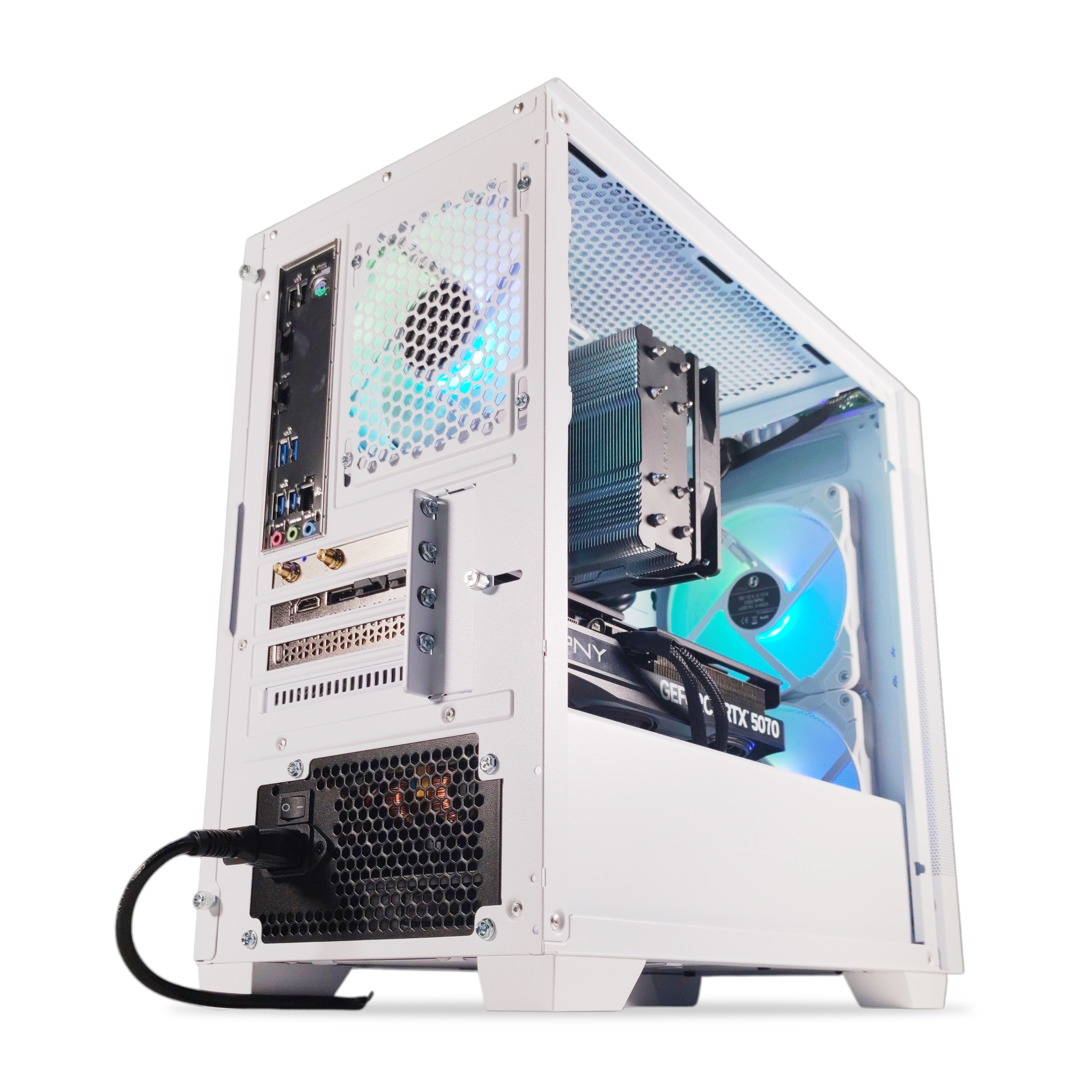 aura-pc - Computador AURA Gamer-PC Ryzen 7 5700X3D 32GB DDR4 1TB RTX 5070 WiFi W11