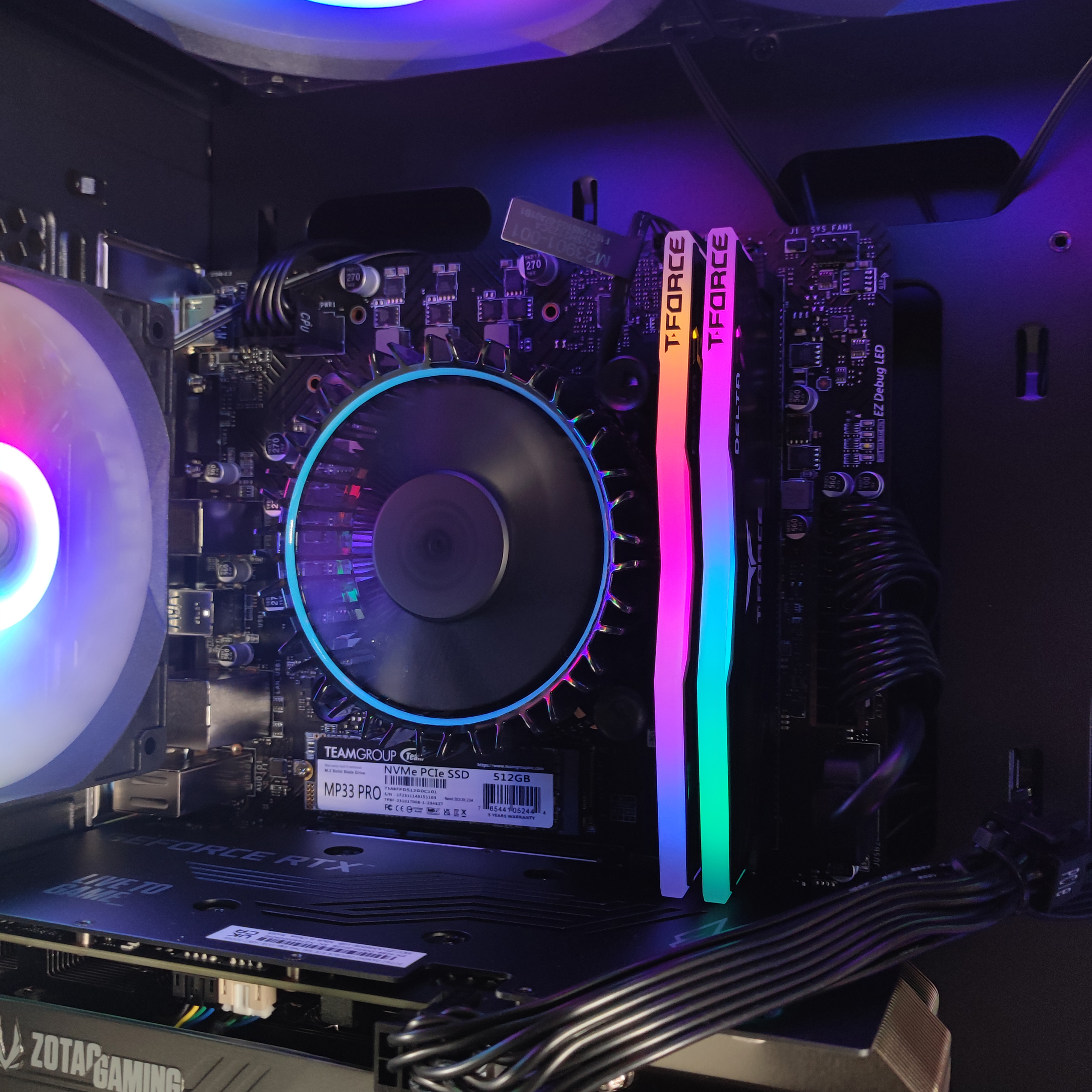 AURA PC - Computador AURA Limited-PC Intel i3 13100F 16GB DDR4 500GB RTX 3060 12GB W11